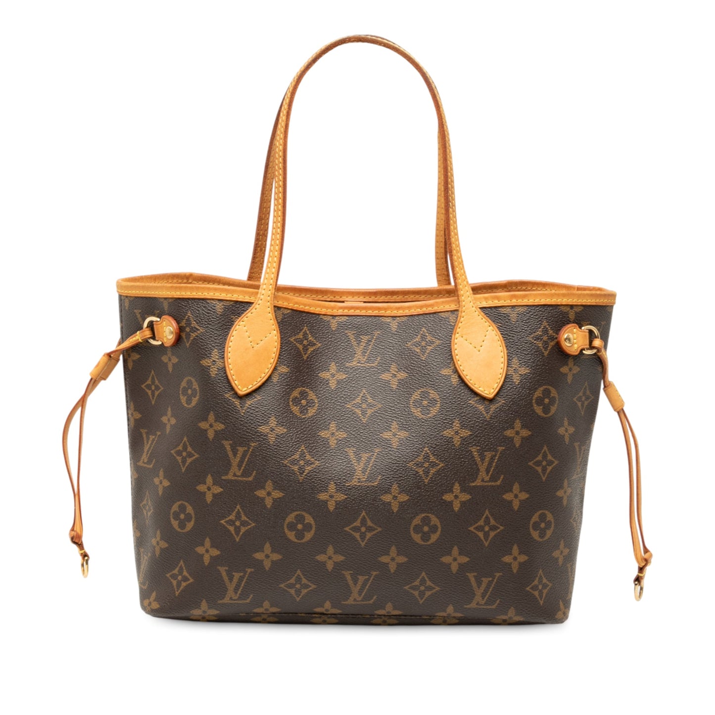Brown Louis Vuitton Monogram Neverfull PM Tote Bag