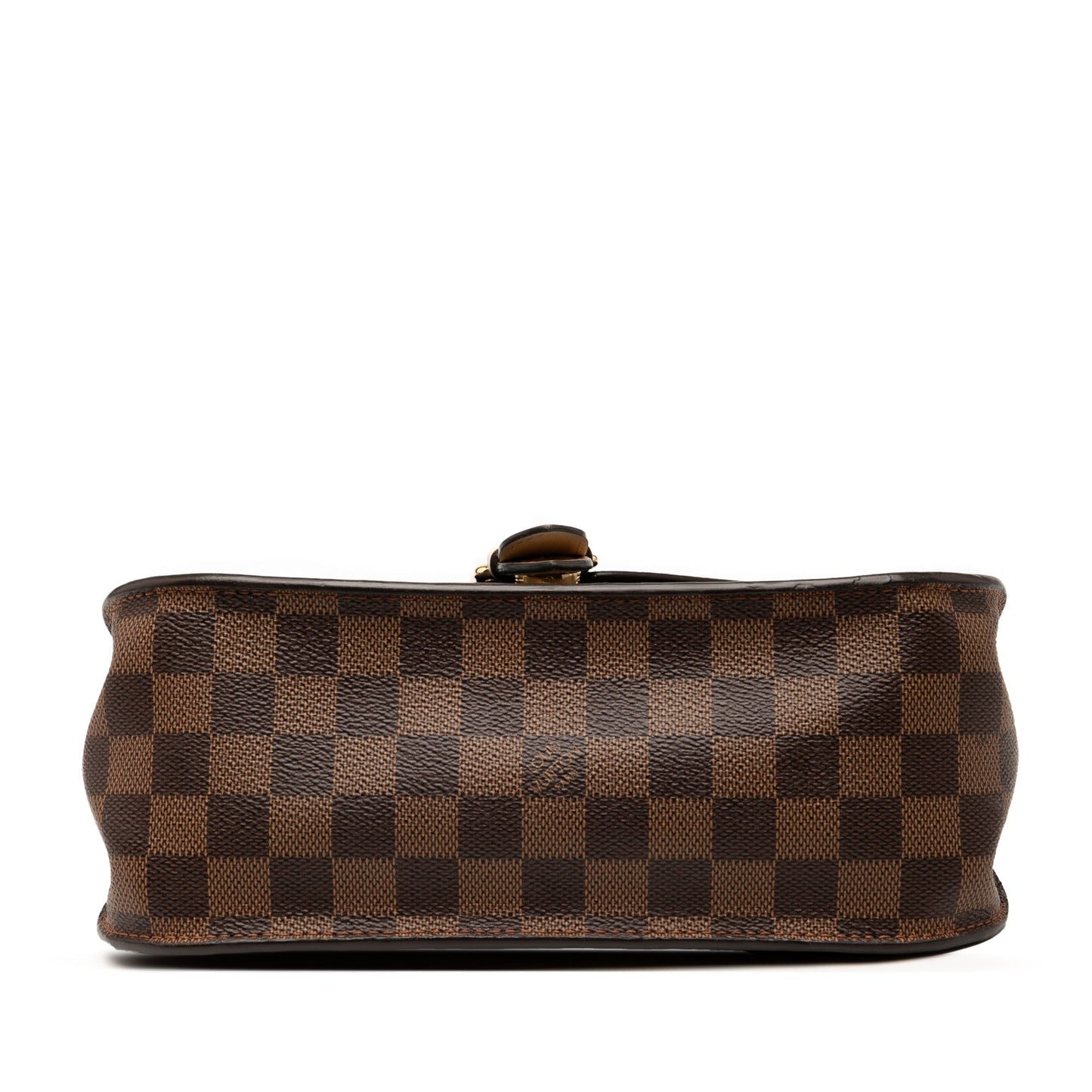 Brown Louis Vuitton Damier Ebene Beaumarchais Satchel