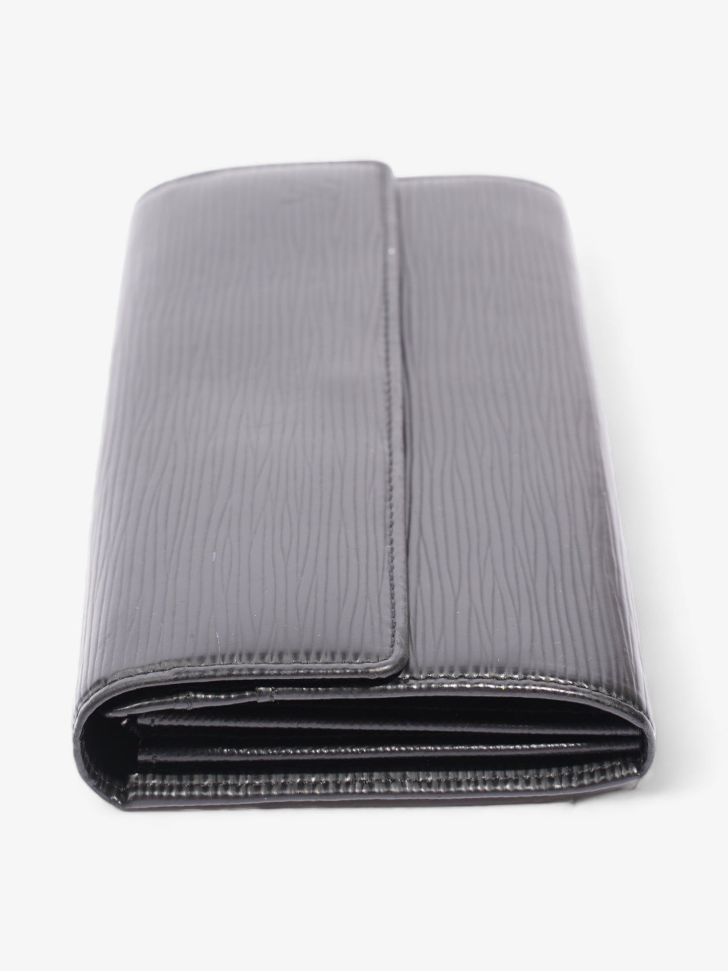 Louis Vuitton Long Wallet Black Epi Leather