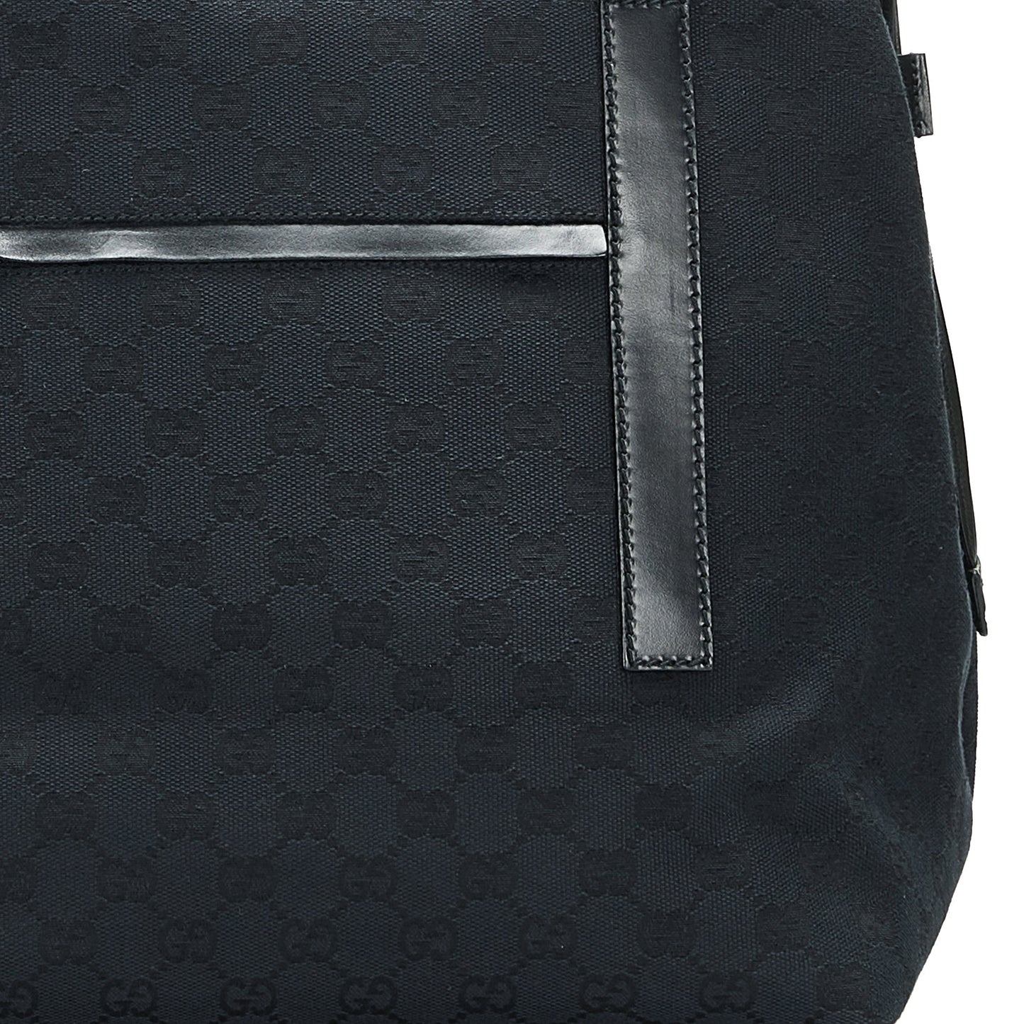 Gucci Leather Canvas Tote Style 44