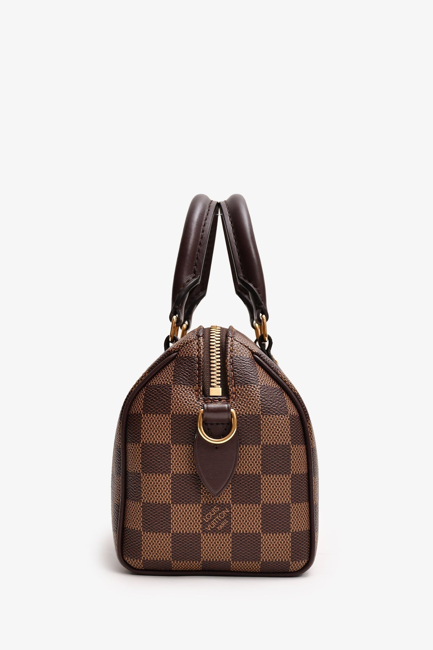 Louis Vuitton Damier Ebene Speedy Bandoulière 20 with Strap