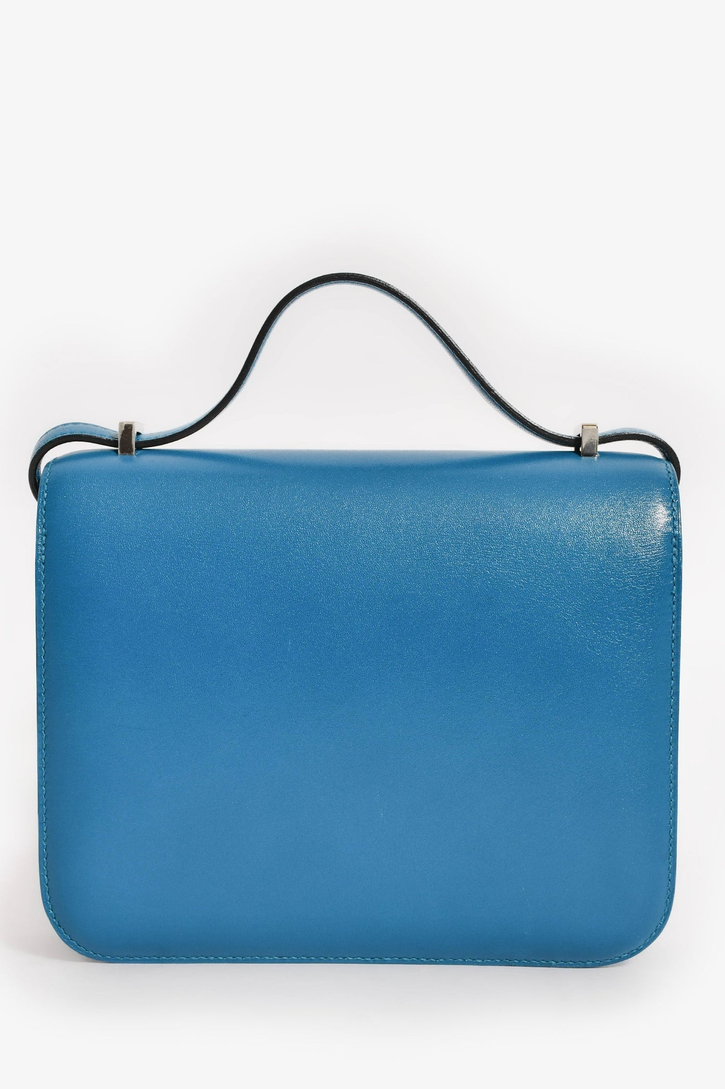 Hermes 2017 Bleu Izmir Tadelakt Leather Constance 18