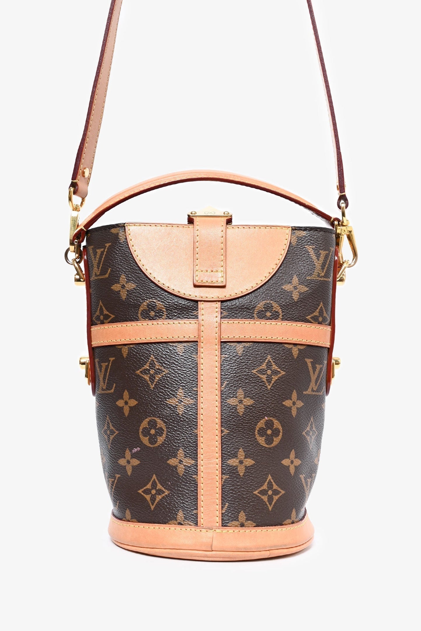 Louis Vuitton 2018 Monogram 'Duffle' Top Handle Bag with Strap