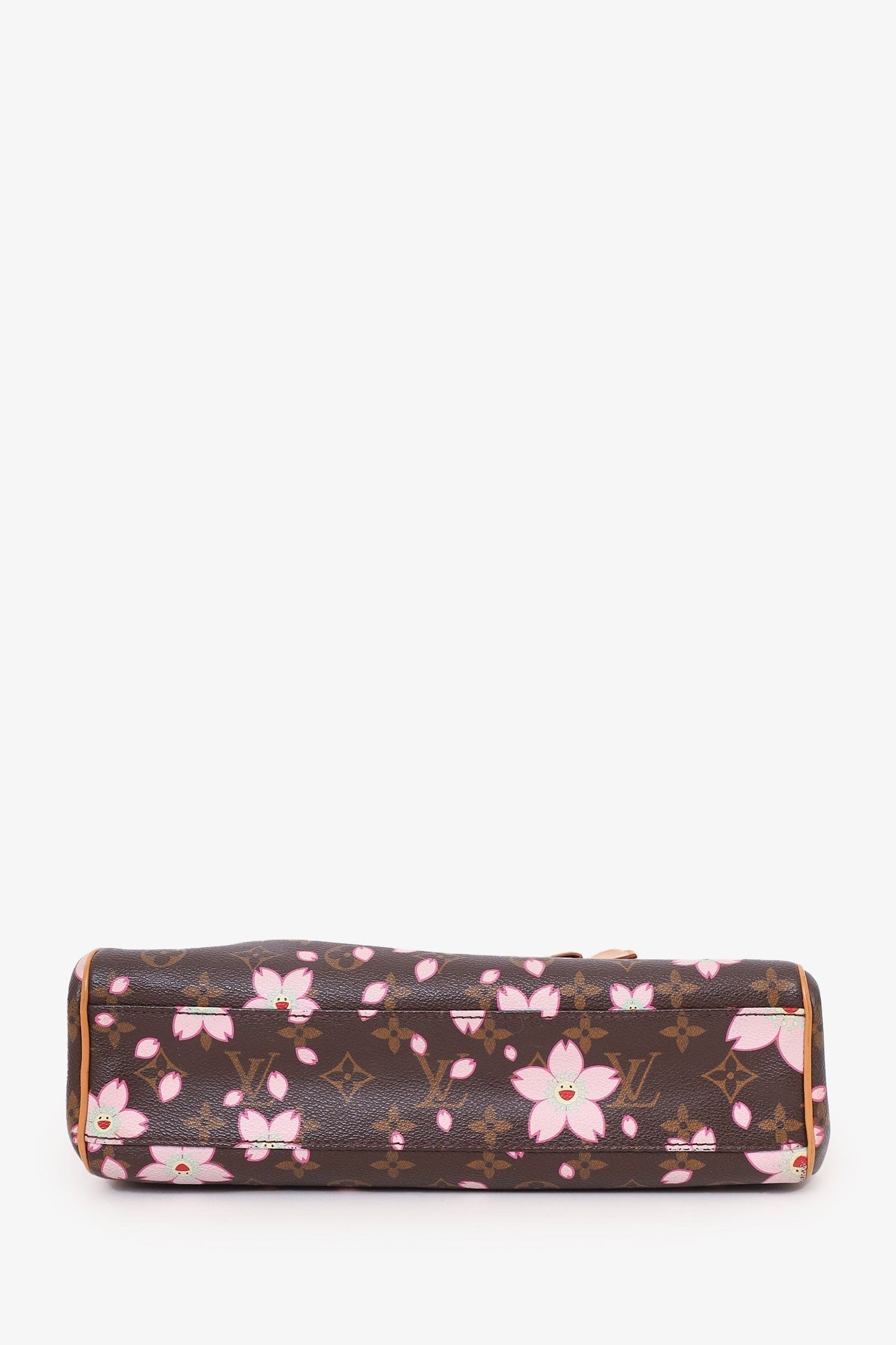 Louis Vuitton 2003 Monogram Cherry Blossom Sac Retro Shoulder Bag (Refurbished)