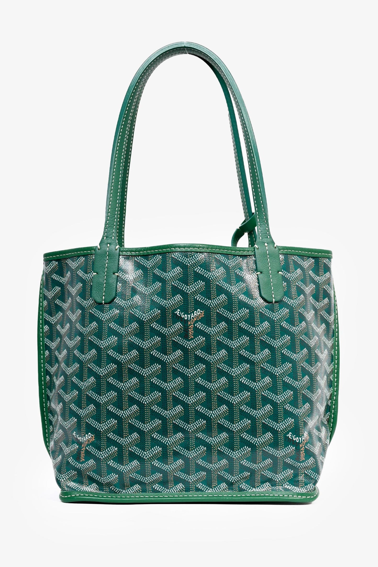 Goyard Anjou Mini Tote - Green (NWT)