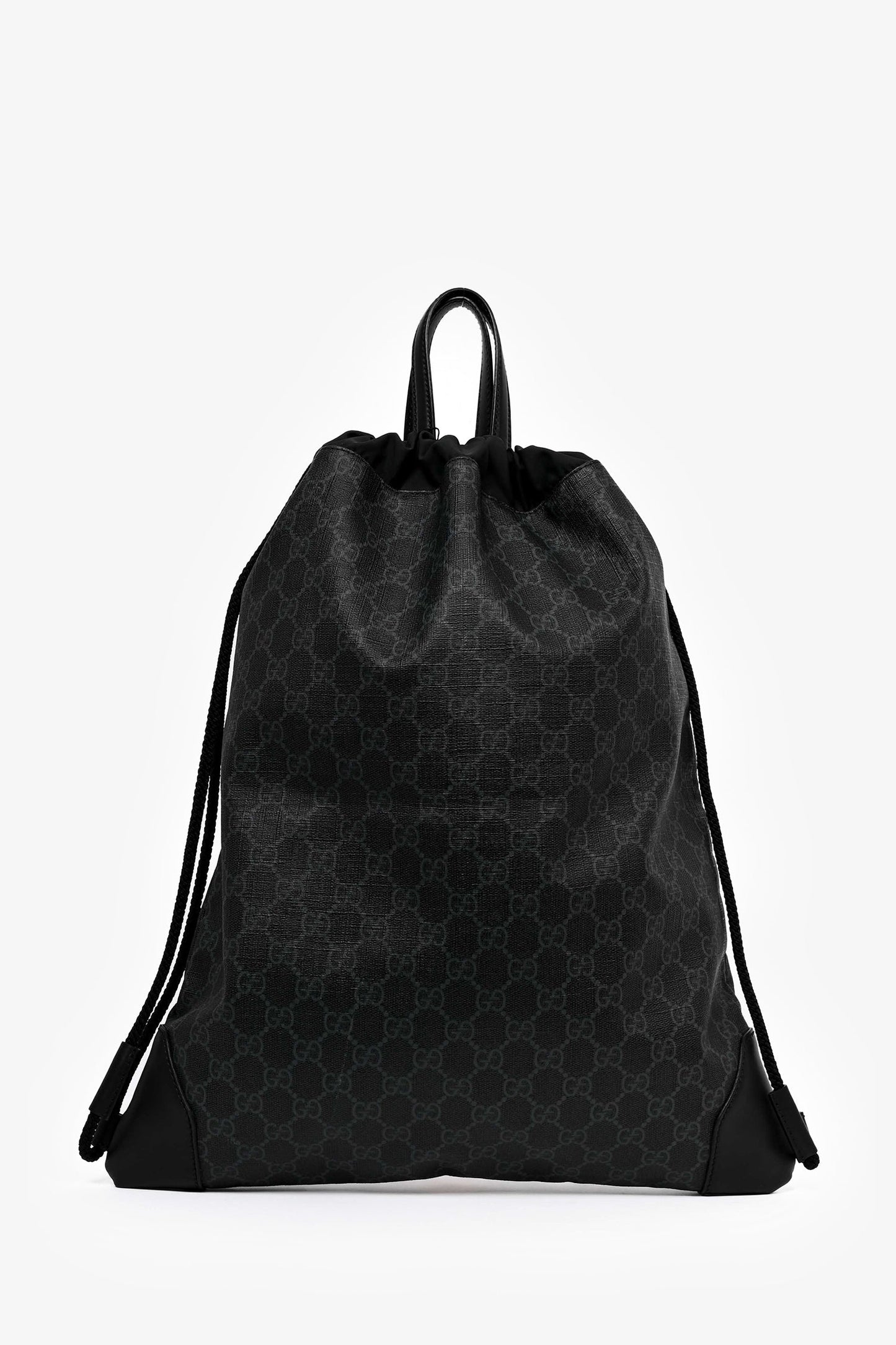 Gucci Canvas Top Handle Backpack