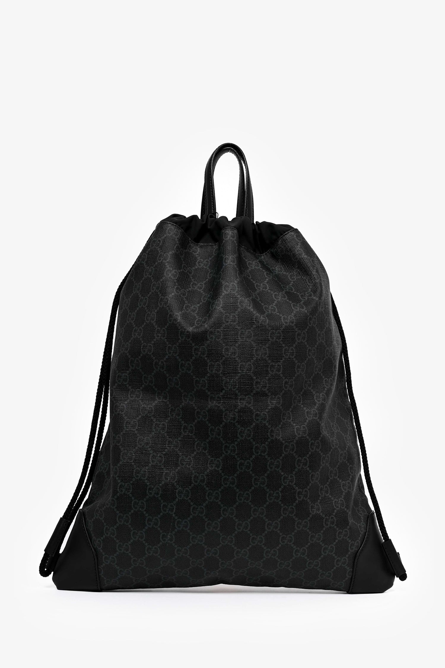 Gucci Canvas Top Handle Backpack