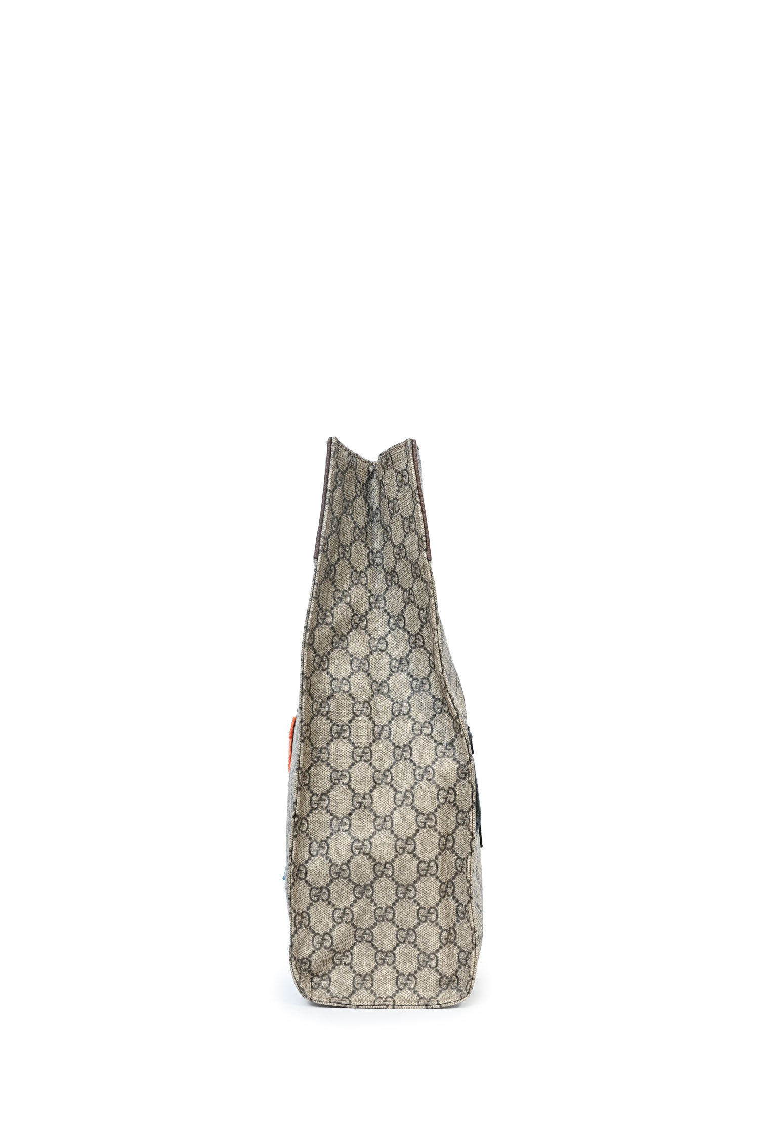 Gucci Monogram Leather Canvas Handbag