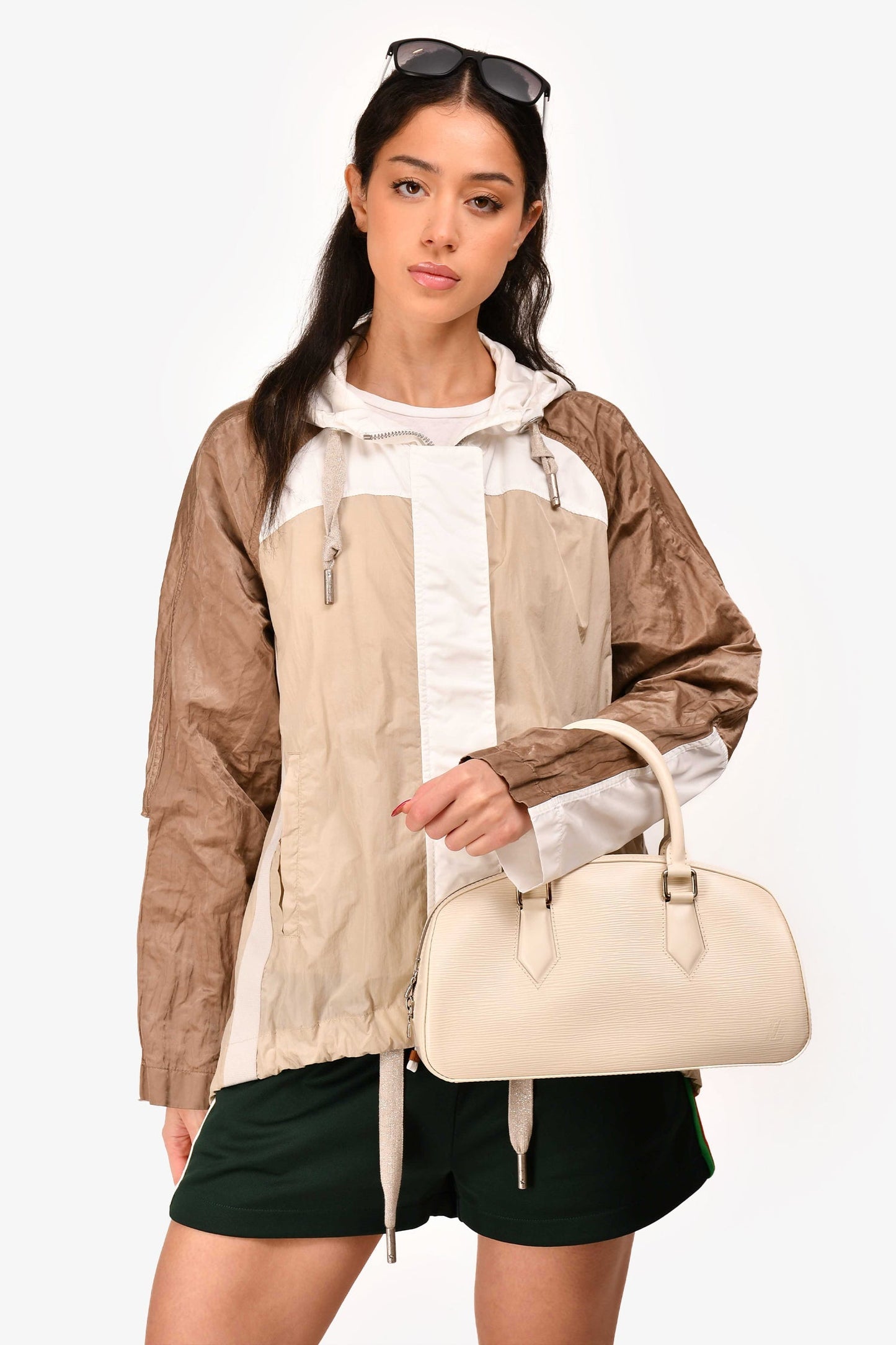 Louis Vuitton 2007 Cream Epi Leather Jasmine Top Handle