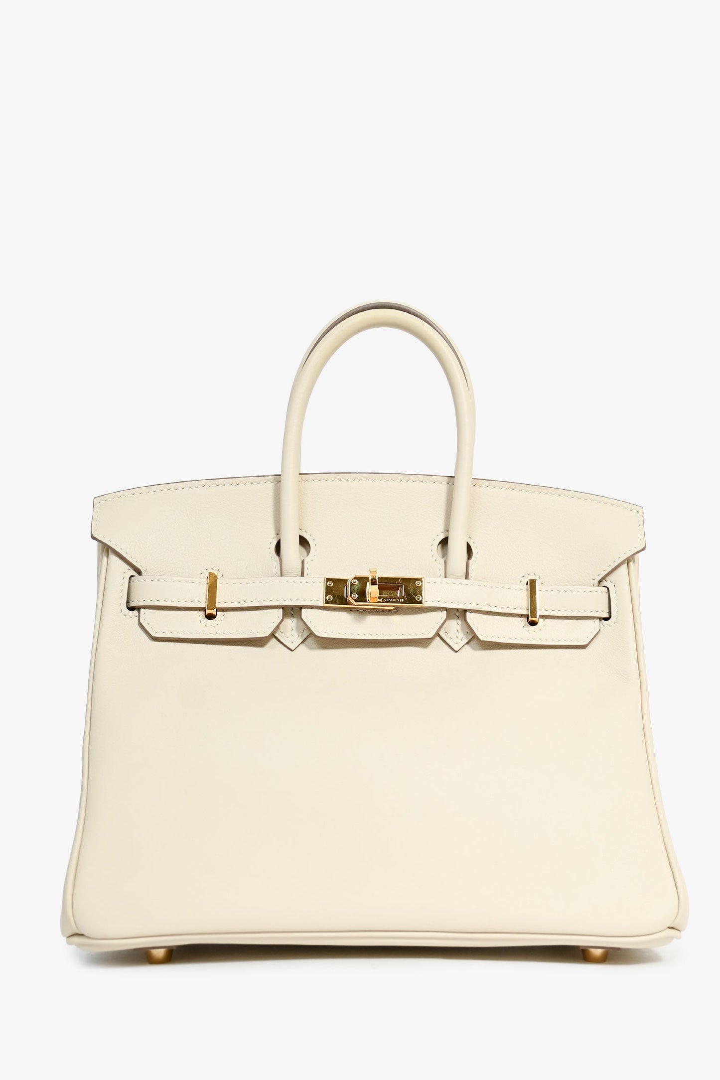 Hermès 2017 Craie Swift Leather Birkin 25