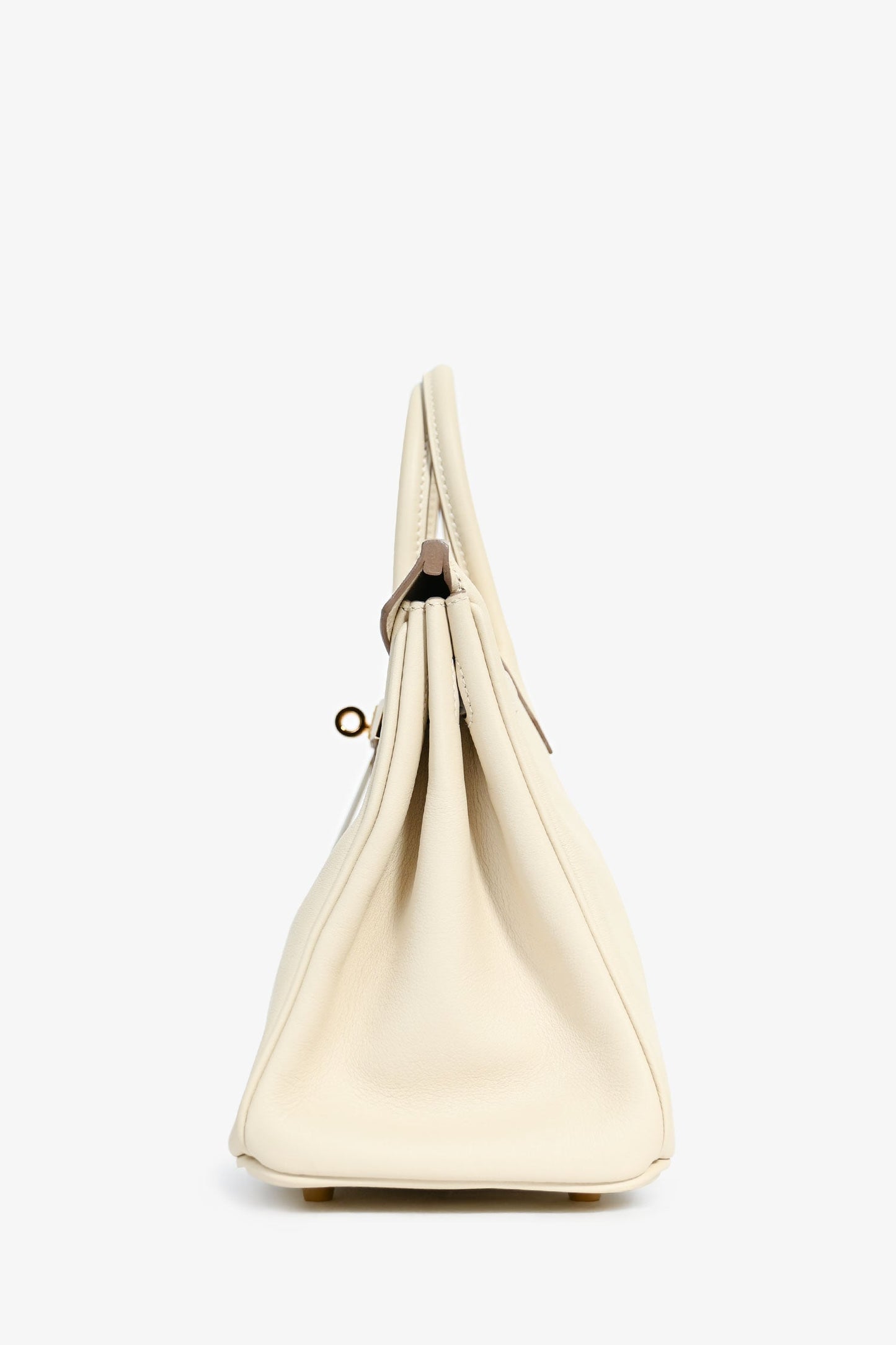 Hermès 2017 Craie Swift Leather Birkin 25