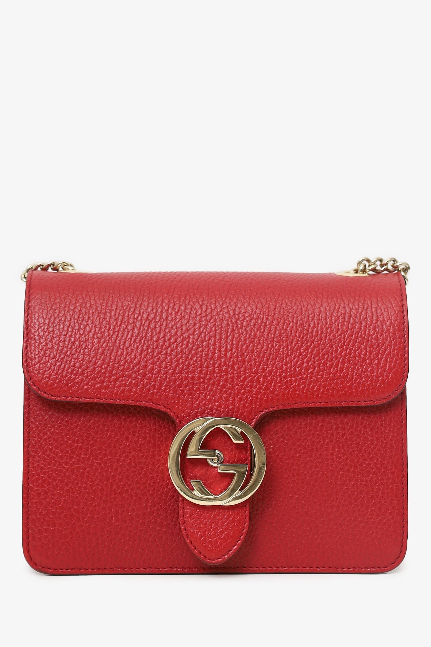 Gucci Chain Leather Crossbody