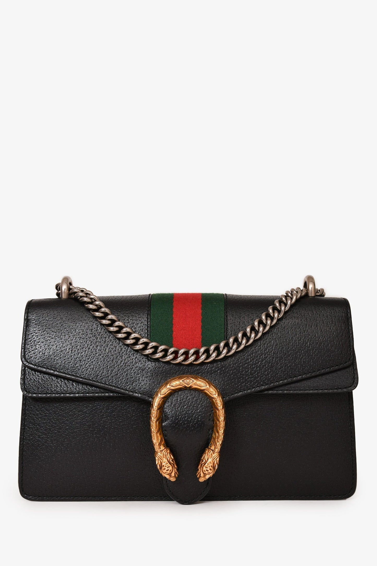 Gucci Chain Leather Crossbody