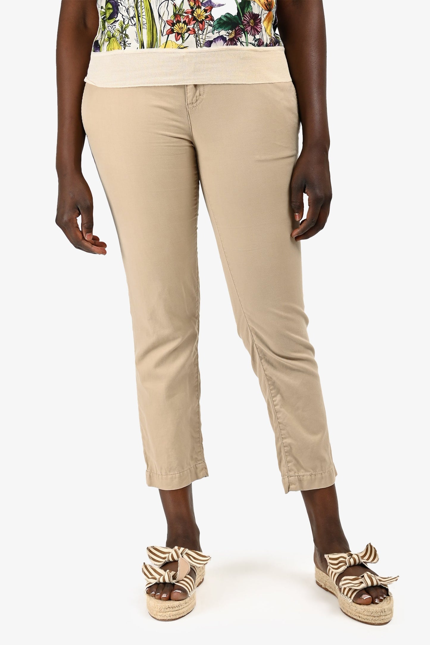 Gucci   Brown Cotton Chino Pants Size 42