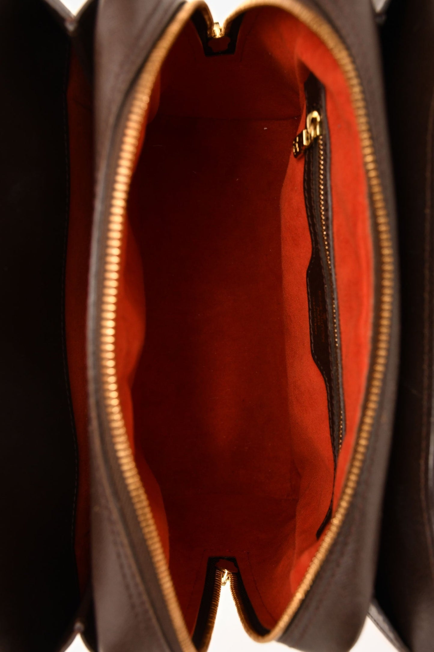 Louis Vuitton 1998 Brown Damier Ebene Triana Top Handle Bag
