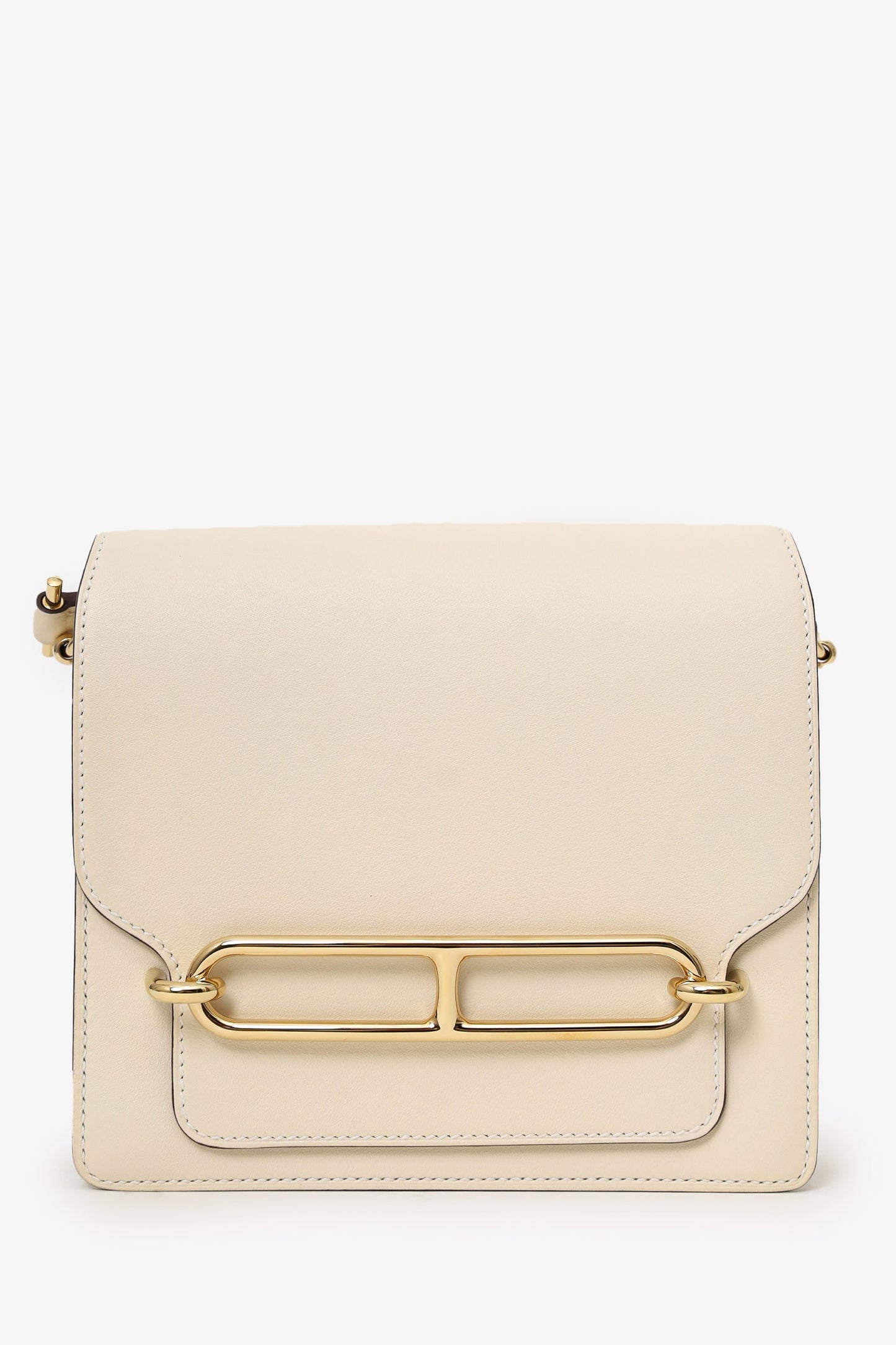Hermes 2021 Nata Swift Leather Roulis 18 Crossbody GHW