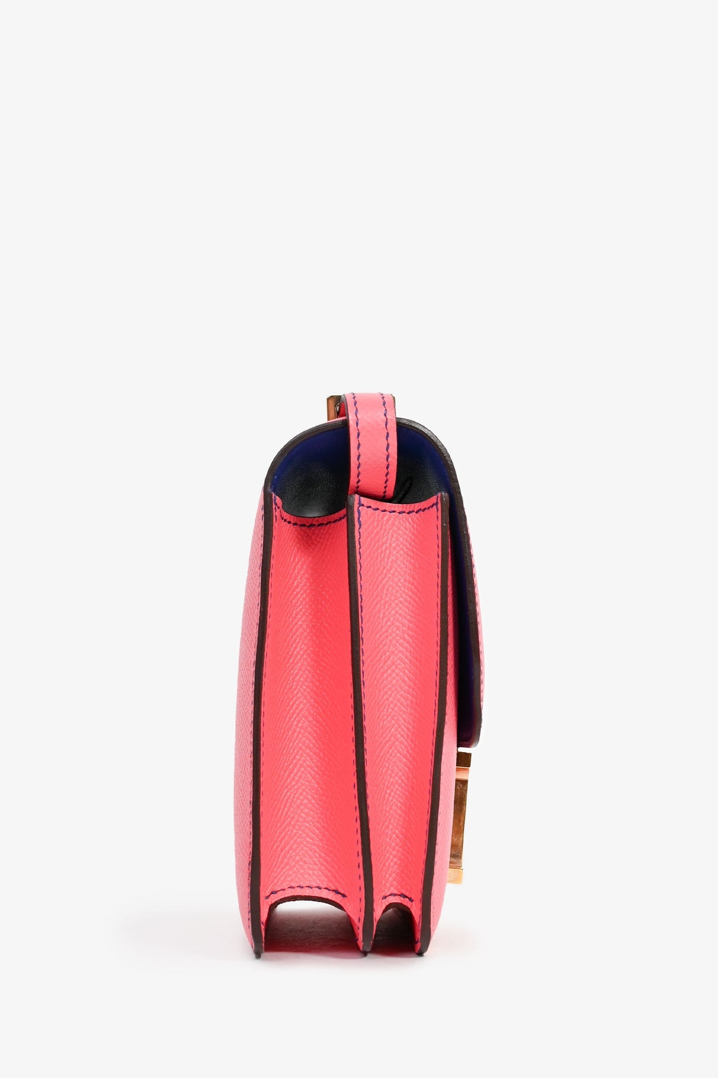 Hermès Pink Leather Constance 18