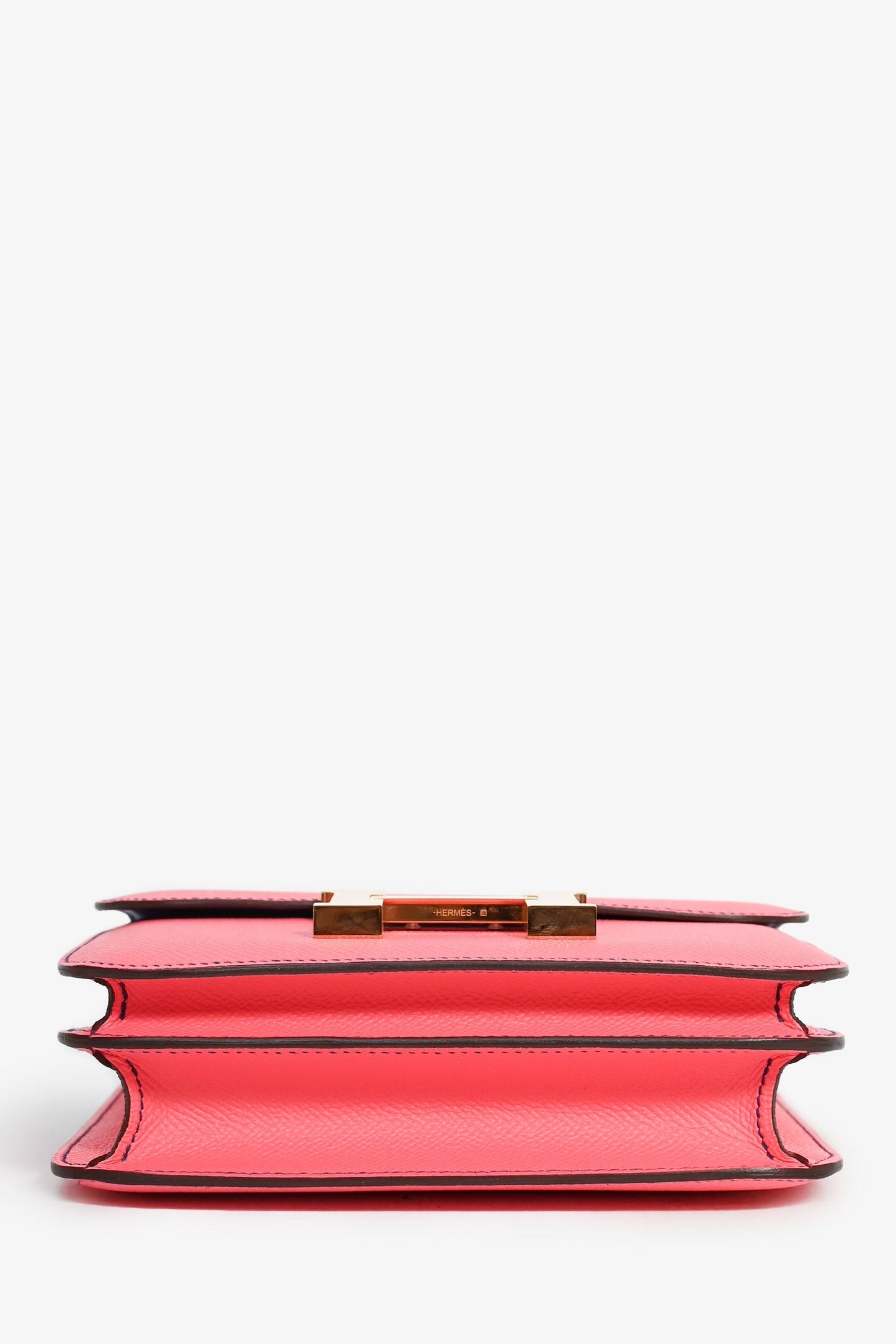 Hermès Pink Leather Constance 18