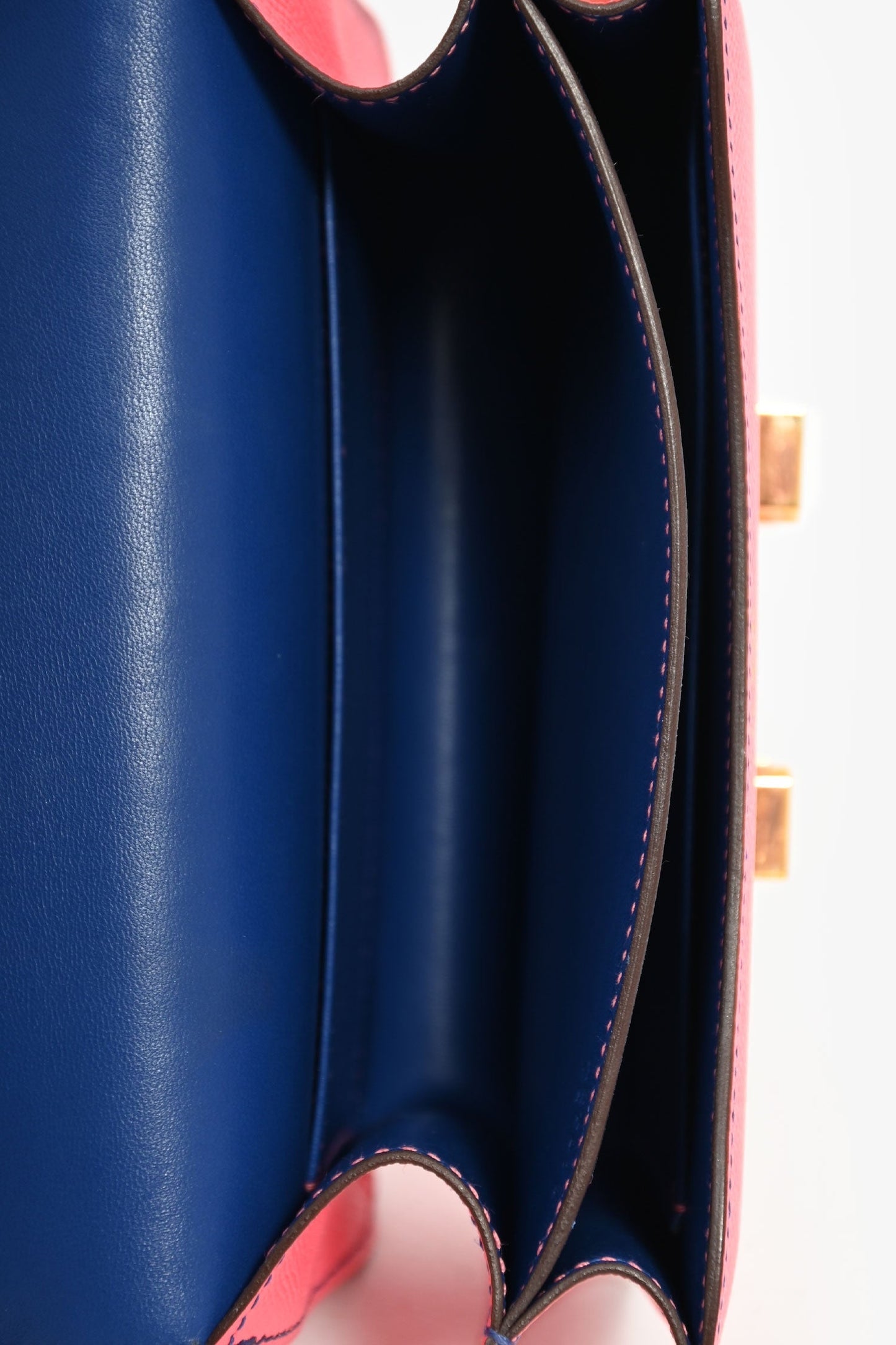 Hermès Pink Leather Constance 18