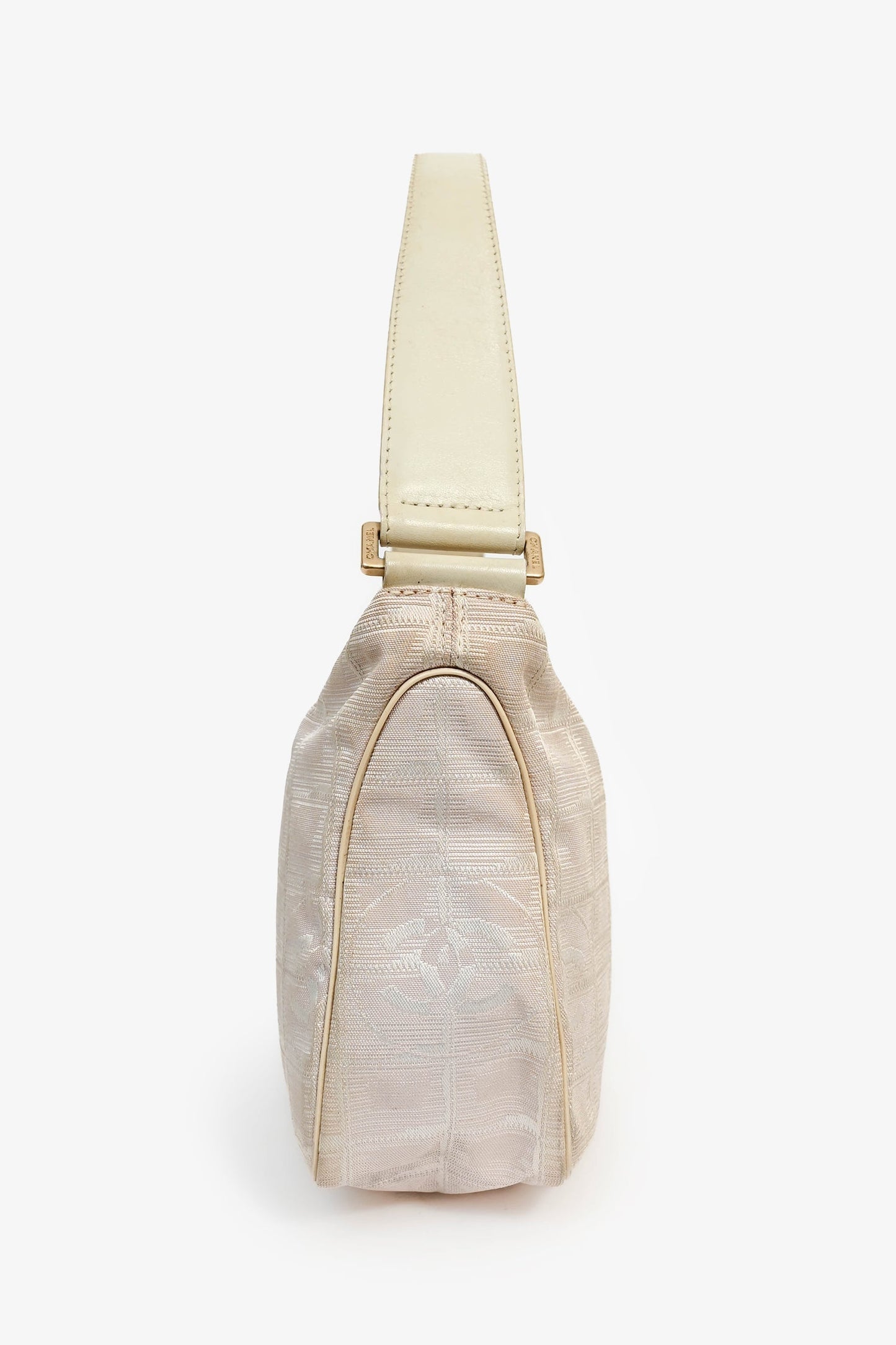 Chanel™ Pink Nylon Travel Ligne Shoulder Bag
