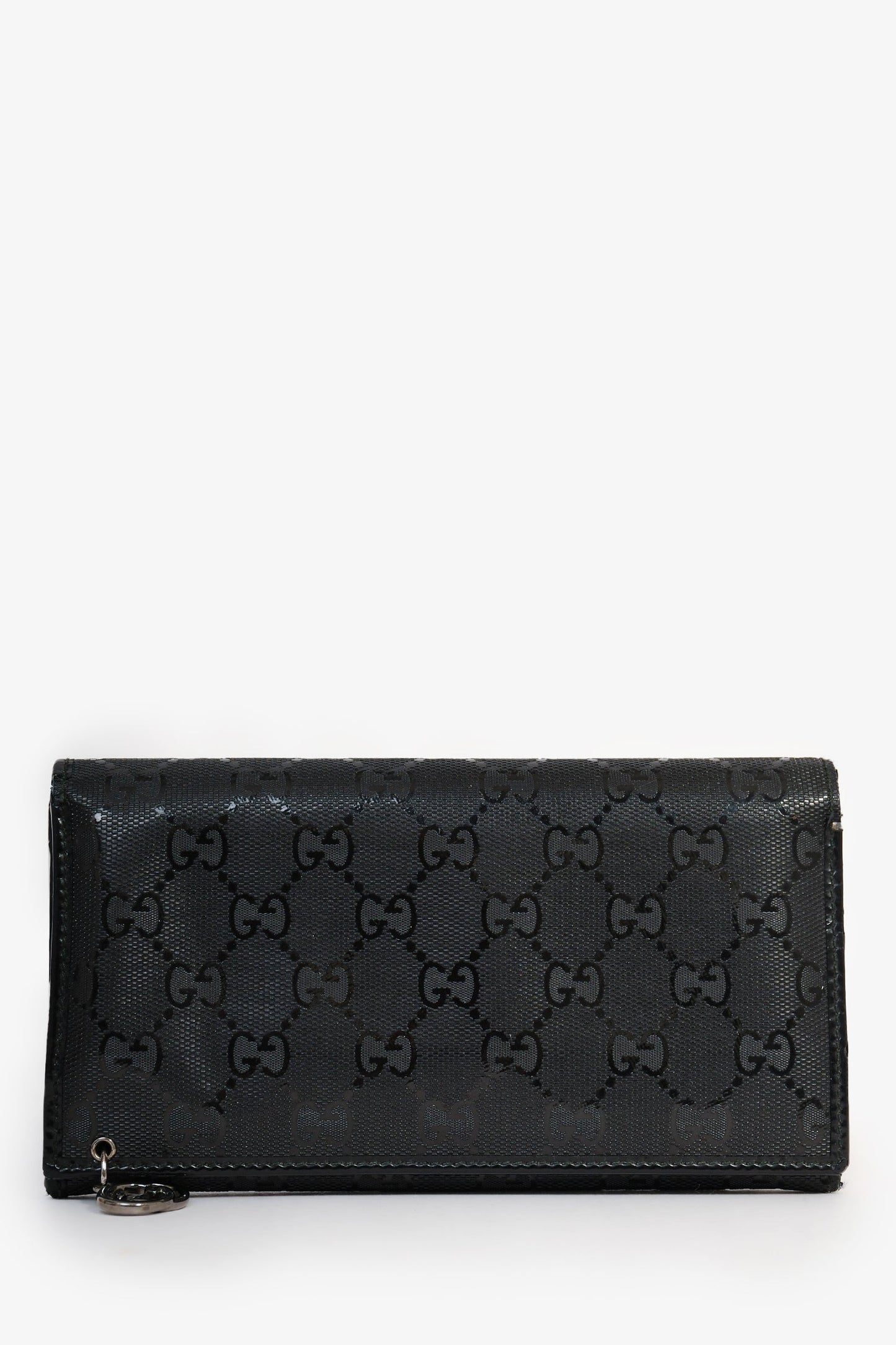 Gucci Black GG Supreme Long Wallet