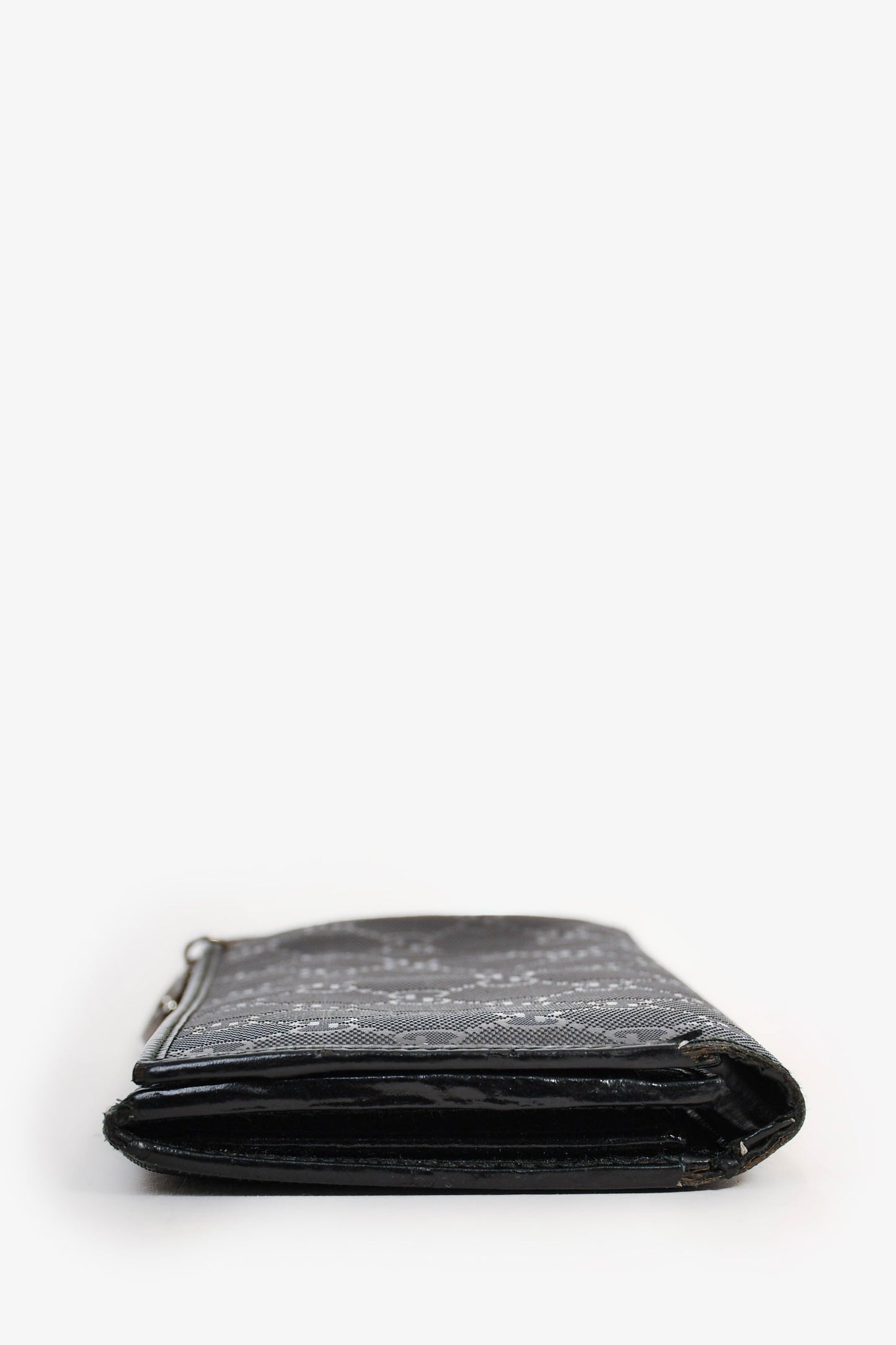 Gucci Black GG Supreme Long Wallet