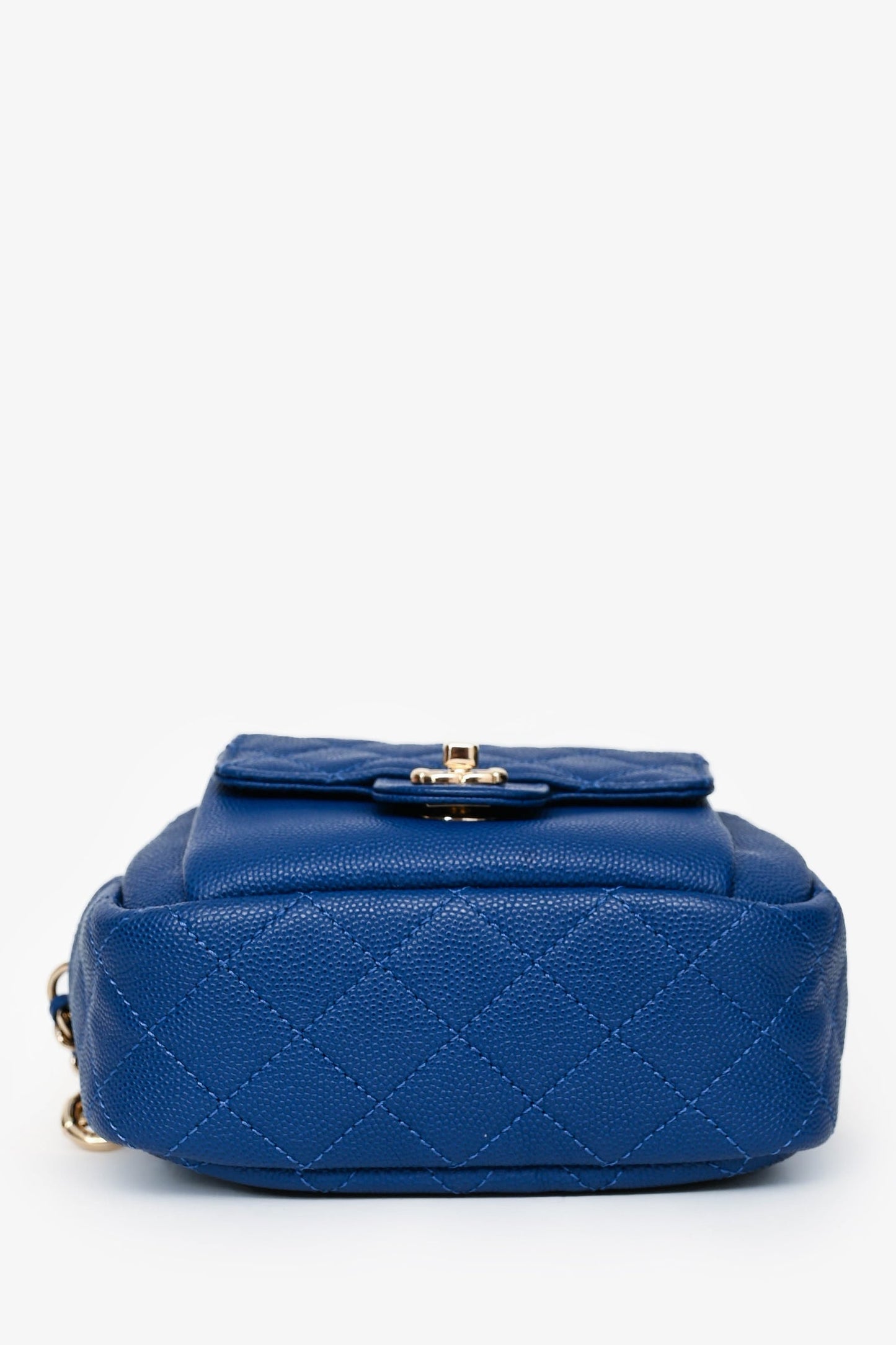 Chanel™ 2019 Dark Blue Caviar Camera Bag GHW