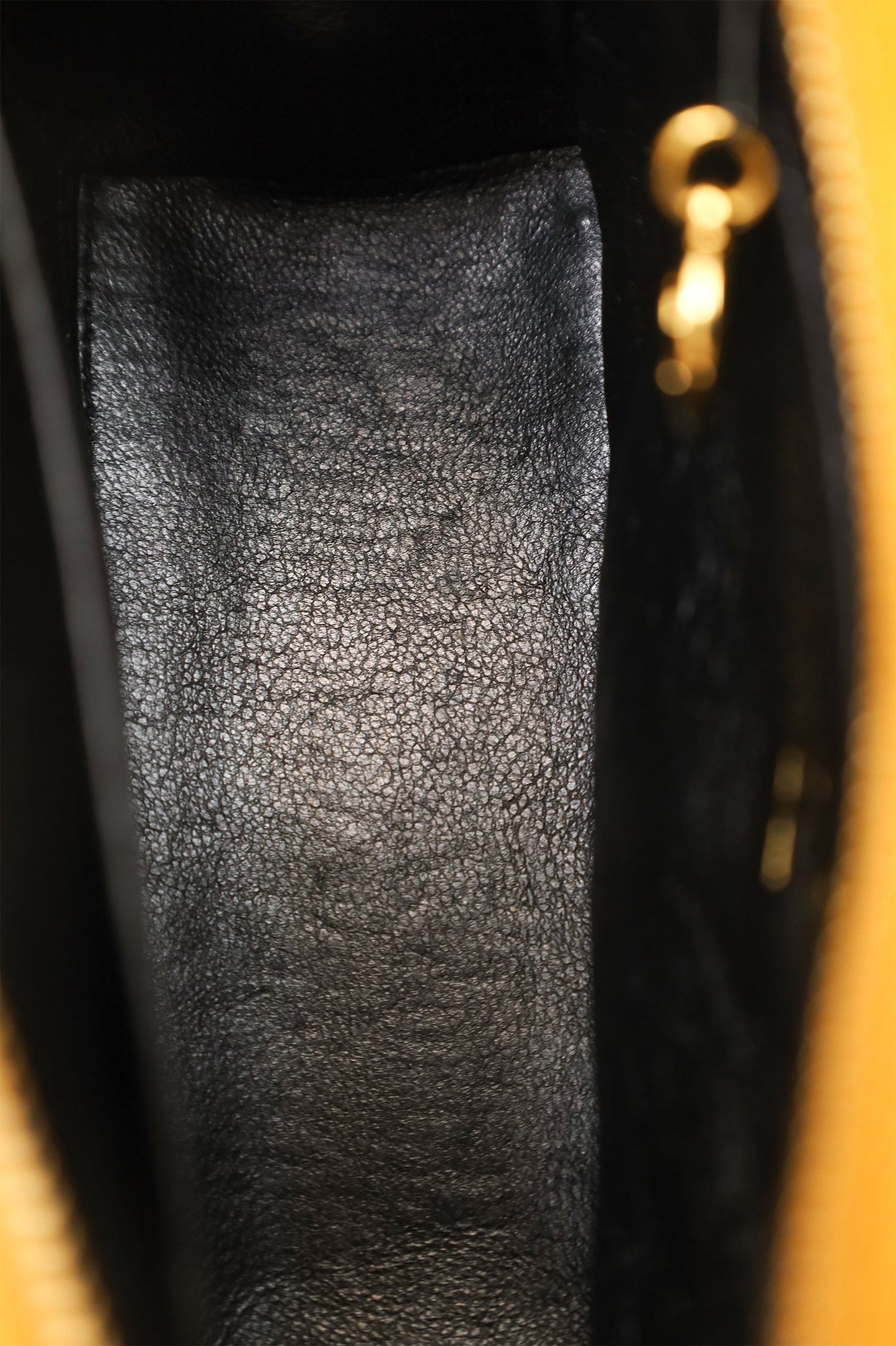 Chanel™ 1994-96 Yellow Quilted Lambskin Mini Square Bag