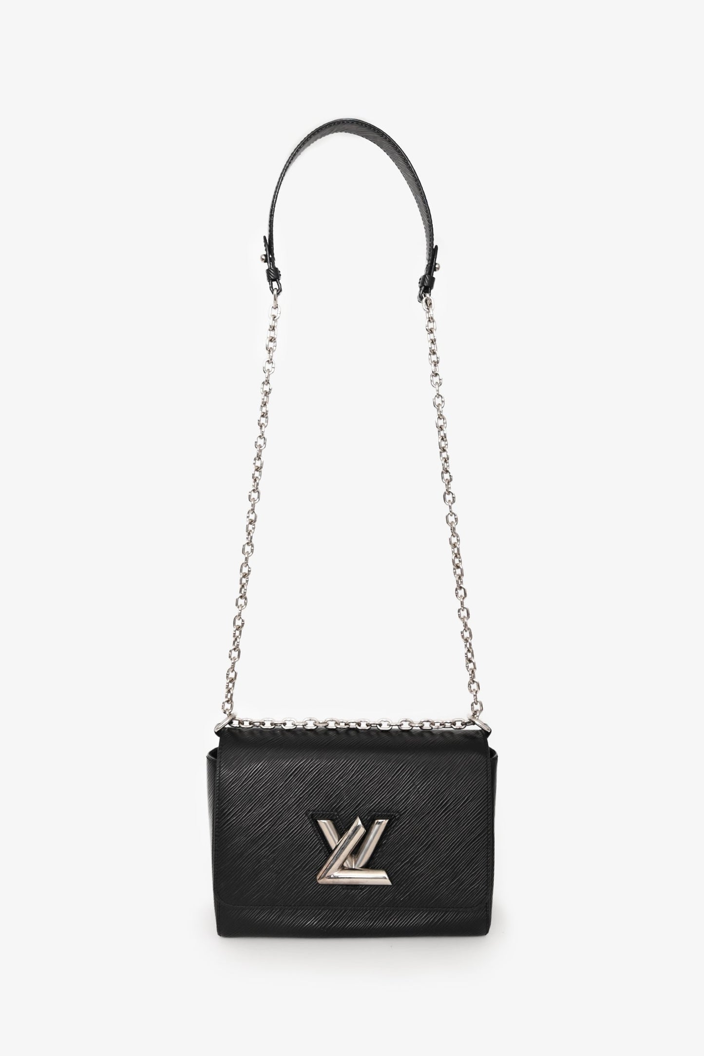 Louis Vuitton 2016 Black Epi Leather Twist MM Bag