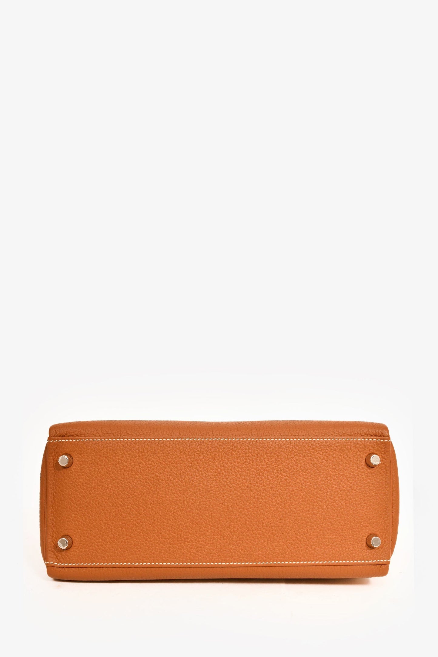Hermès 2021 Gold Togo Leather Retourne Kelly 28 with Strap