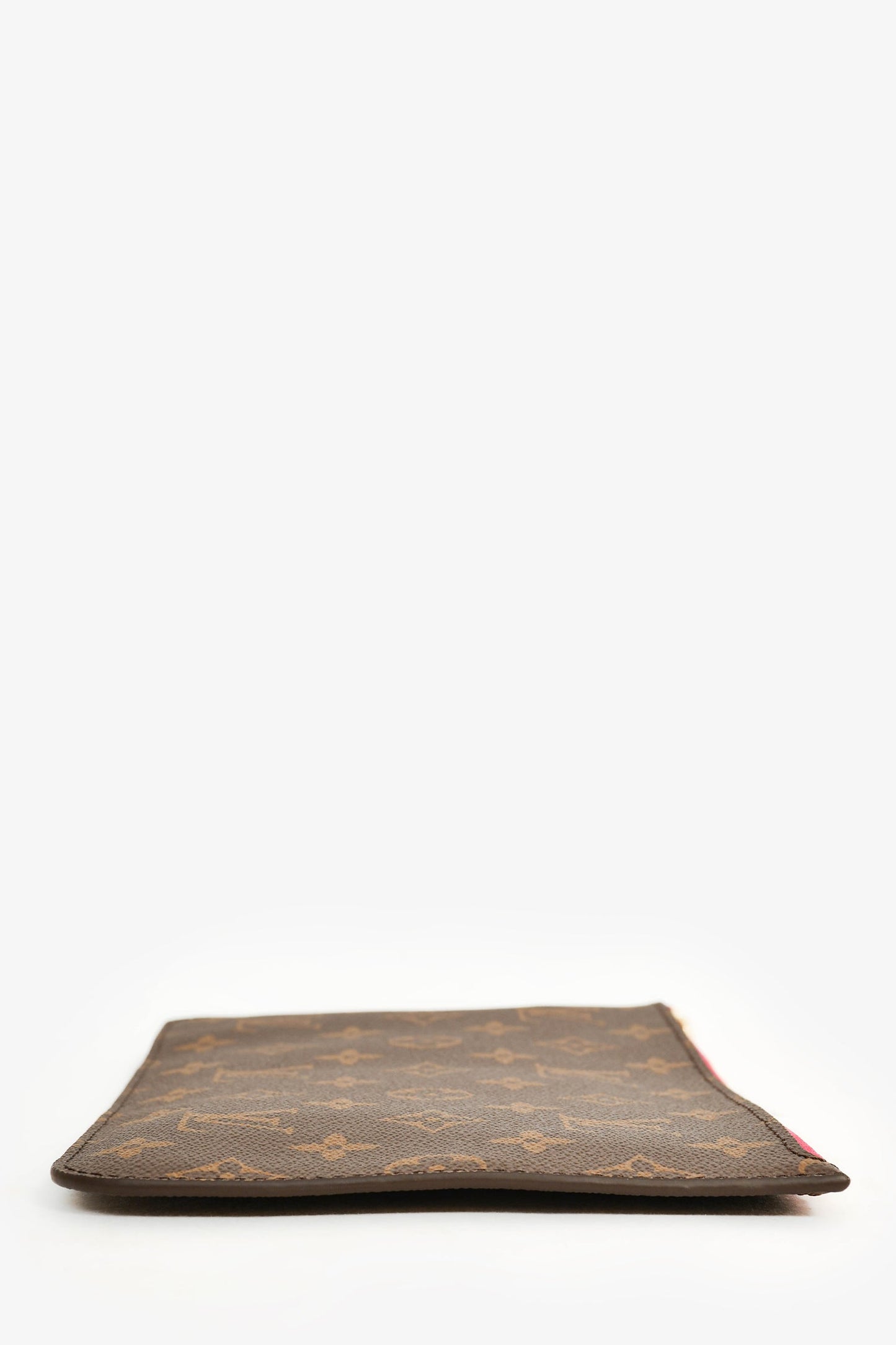 Louis Vuitton Monogram Neverfull Pouch MM with Wristlet Strap
