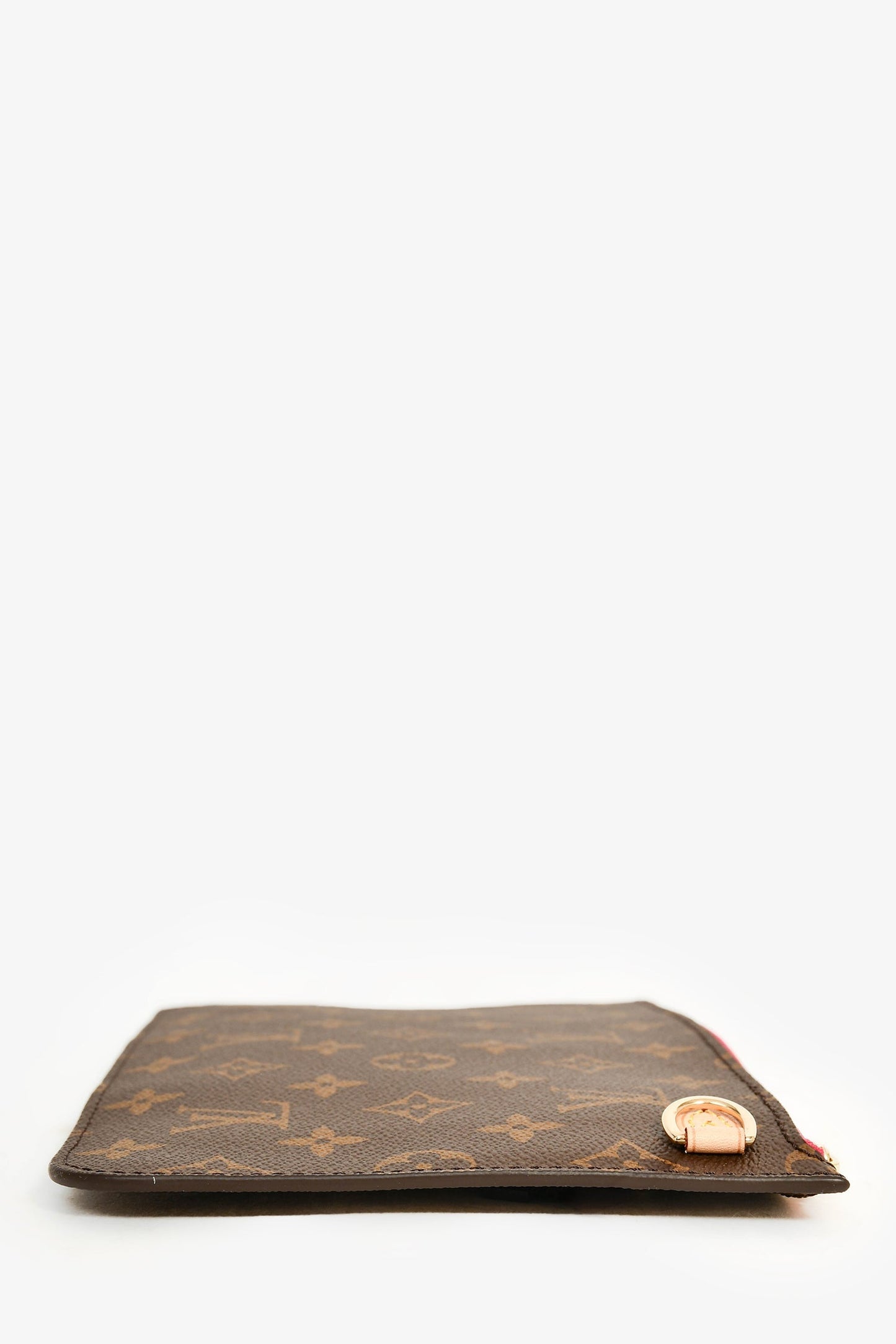 Louis Vuitton Monogram Neverfull Pouch MM with Wristlet Strap