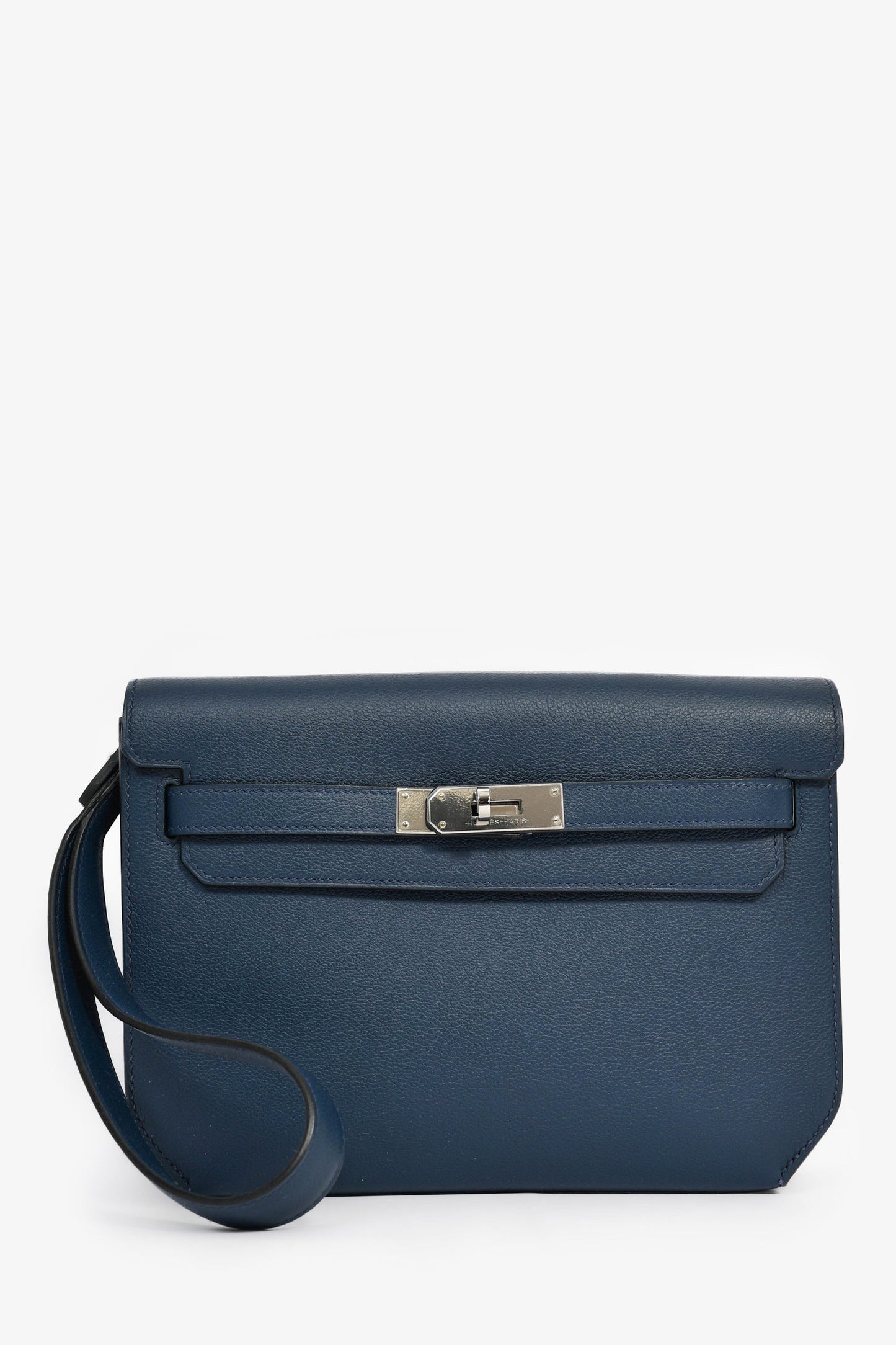Hermès 2019 Navy Blue Epsom Leather Kelly Dépêches 25