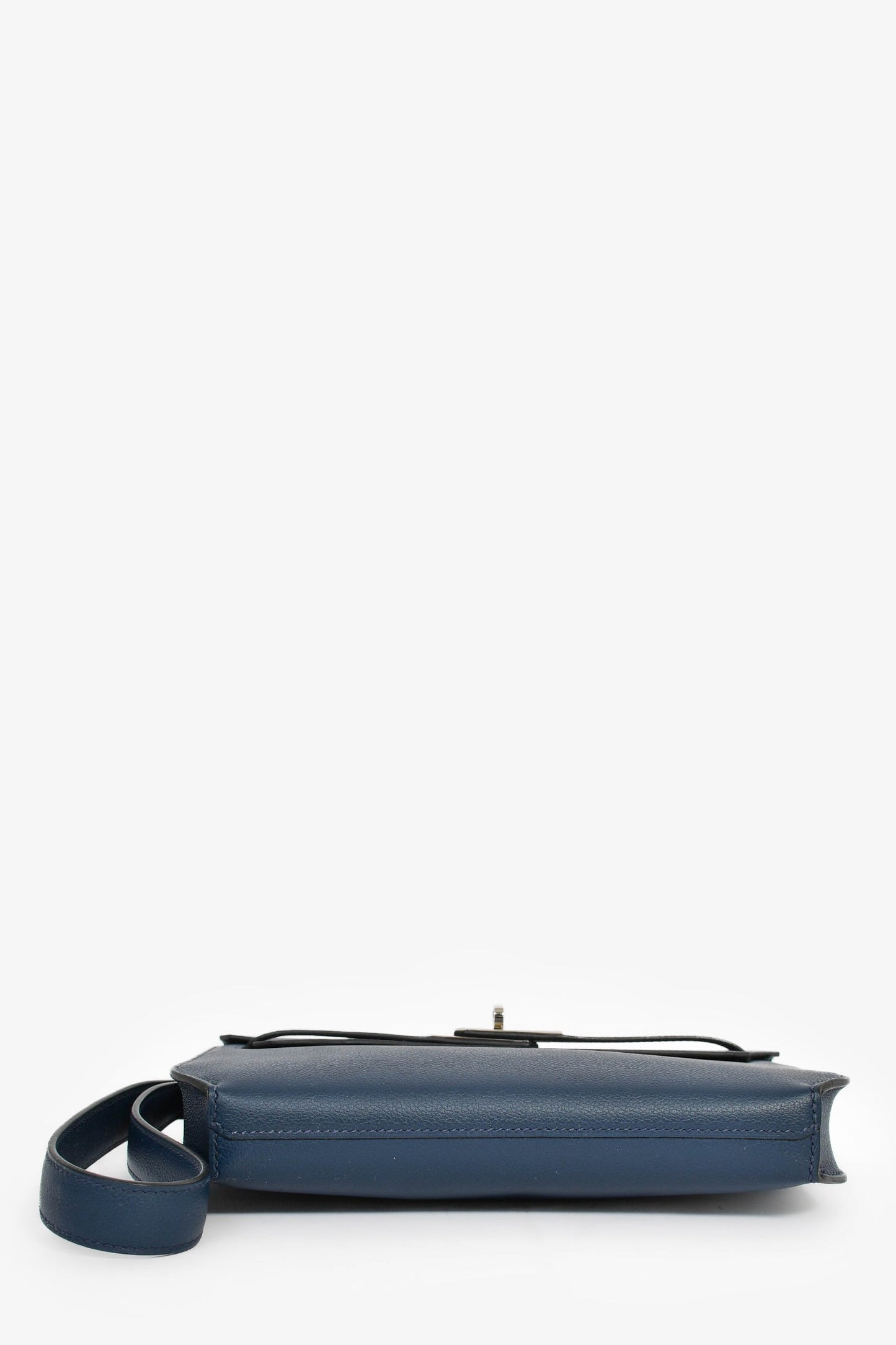 Hermès 2019 Navy Blue Epsom Leather Kelly Dépêches 25