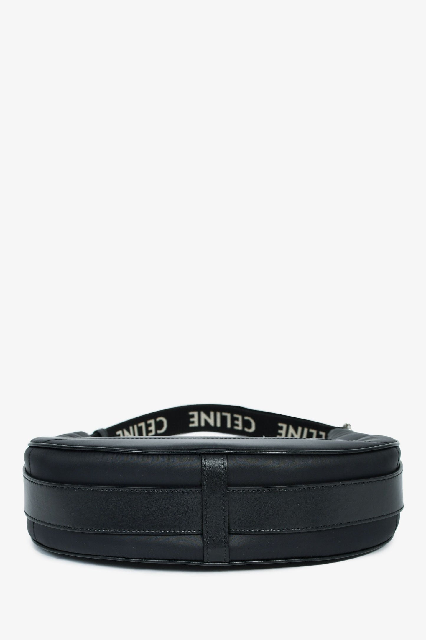 Celine Black Nylon Ava Shoulder Bag