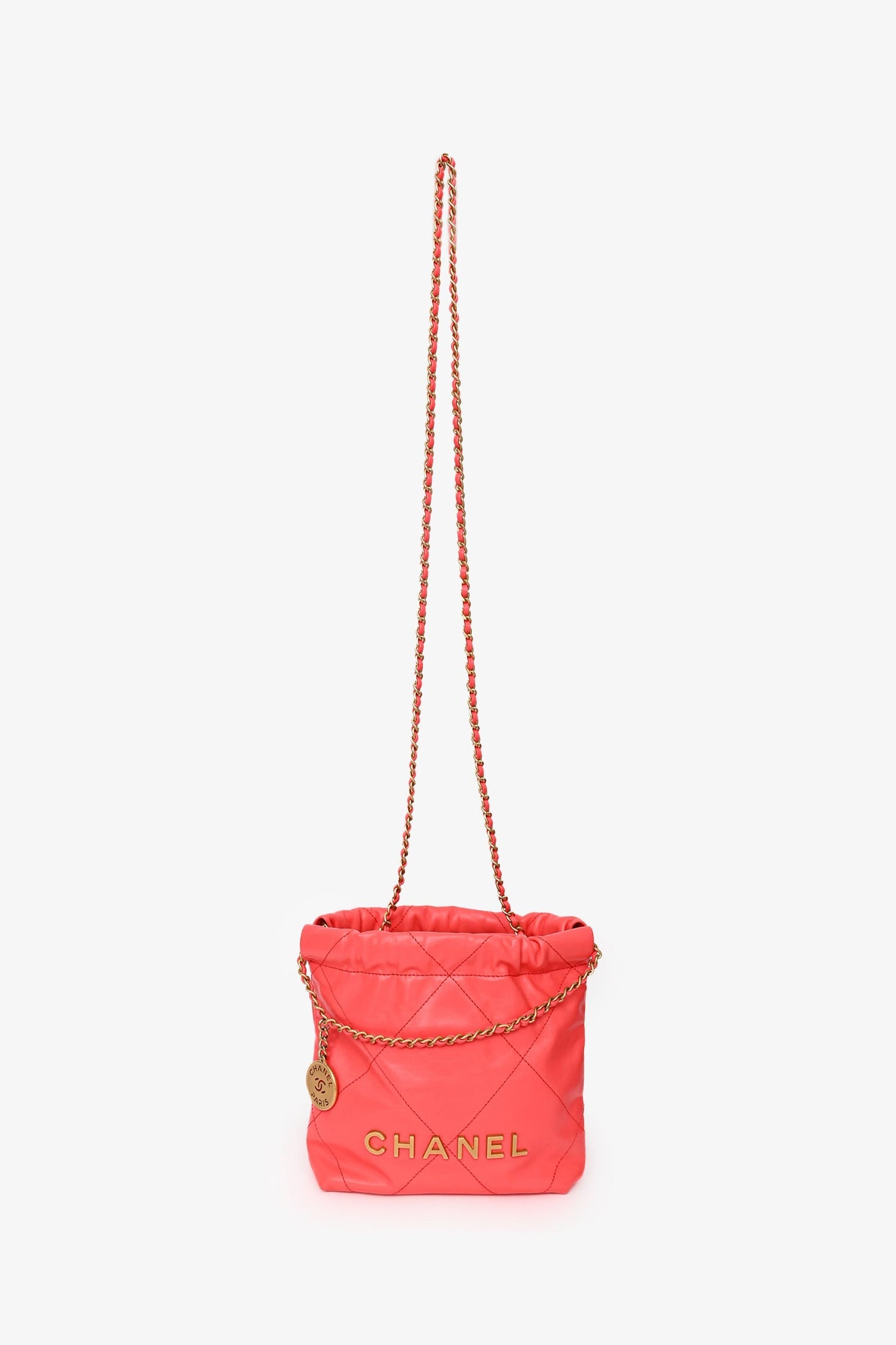 Chanel™ Pink Mini 22 Hobo