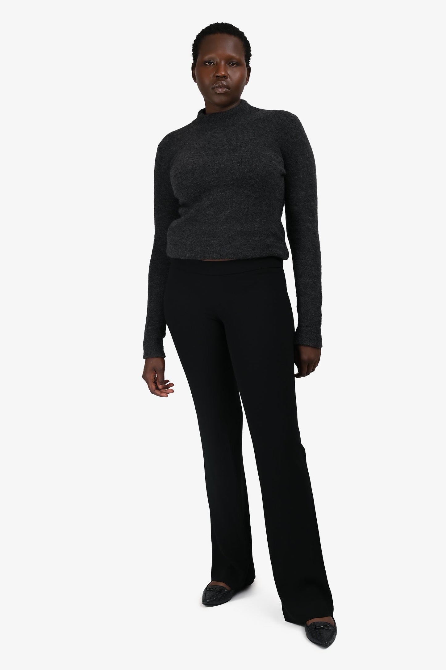 Gucci   Black Straight Leg Trors Size 46