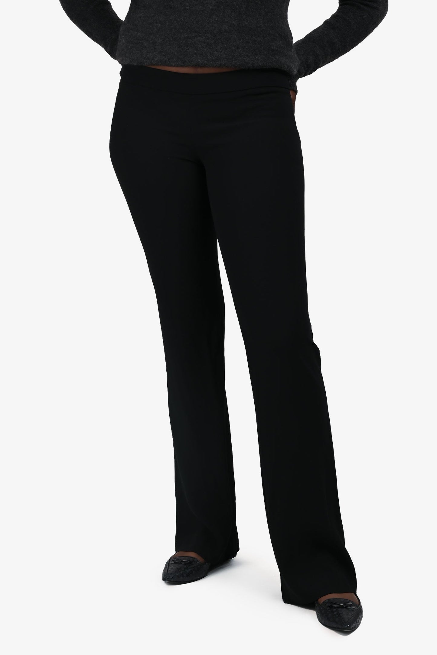 Gucci   Black Straight Leg Trors Size 46