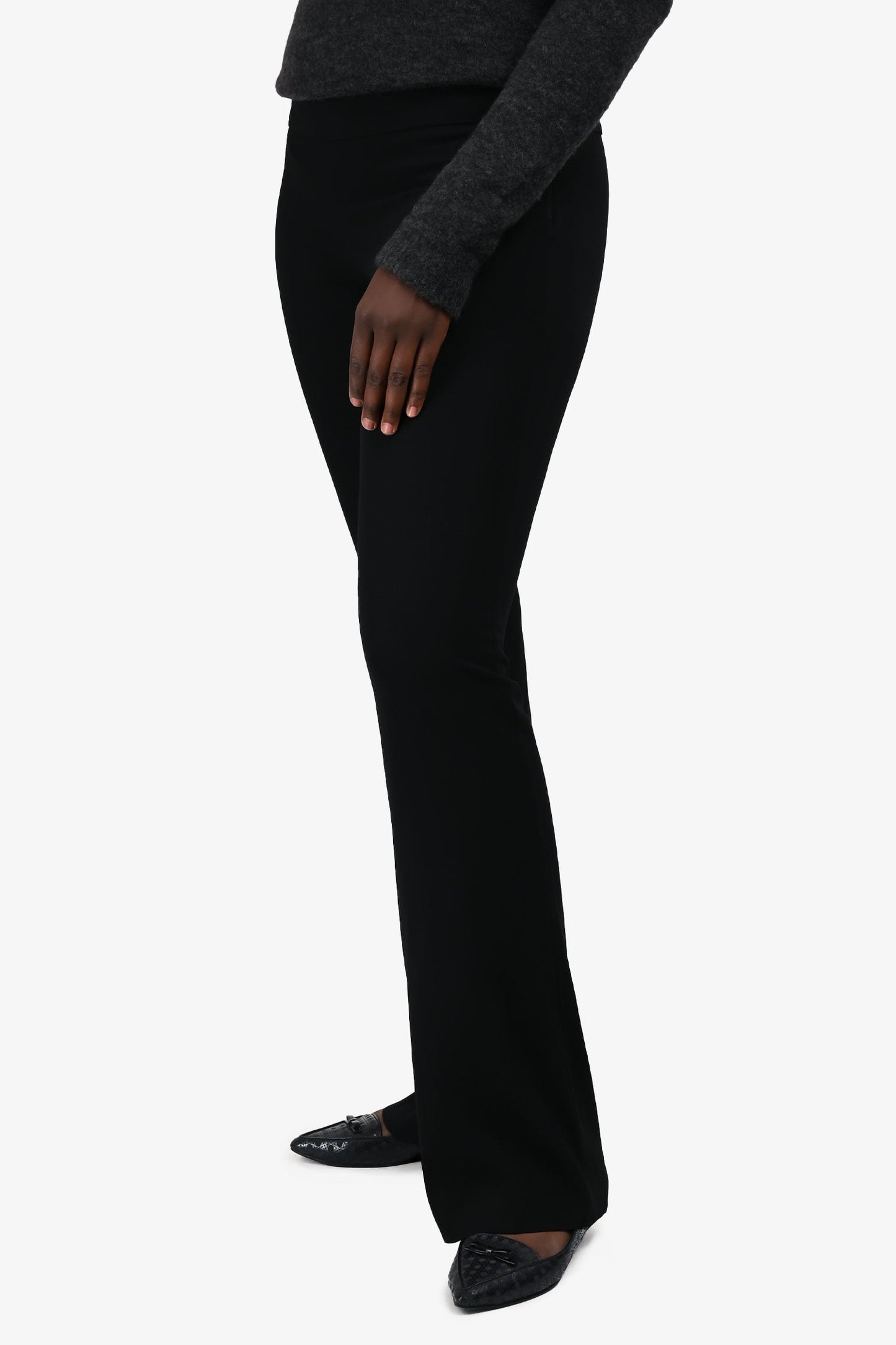 Gucci   Black Straight Leg Trors Size 46