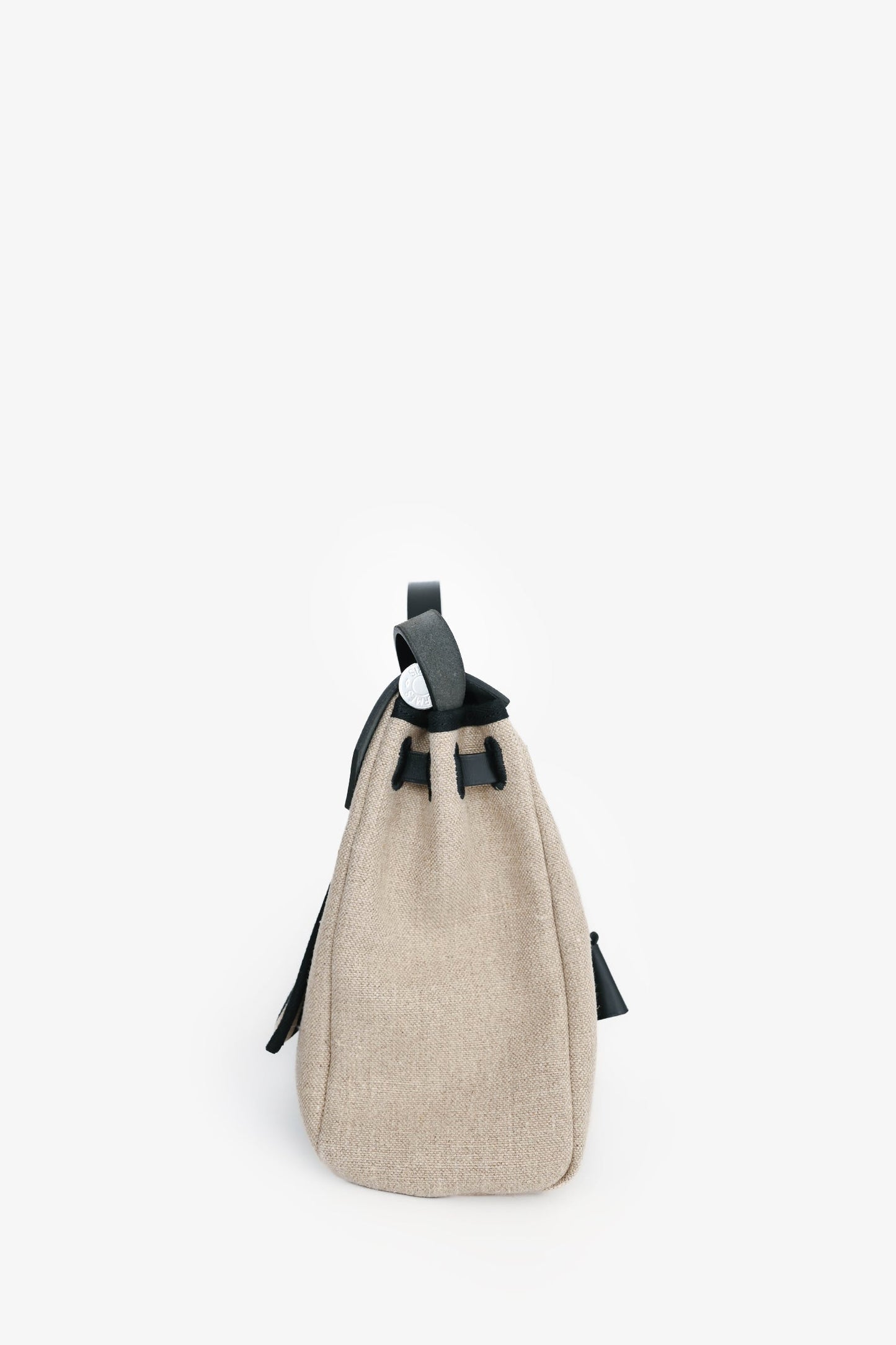 Hermès 2020 Cream/Black Toile H Vibration Herbag Zip 31 with Pouch