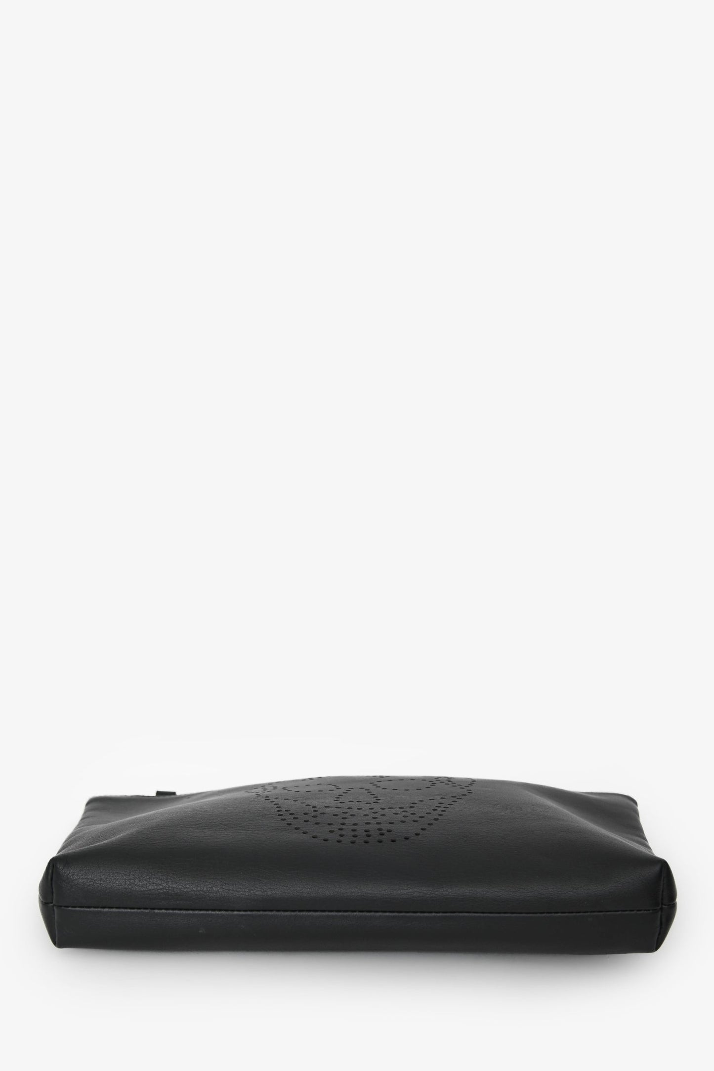 Alexander McQueen Black Leather Skull Clutch