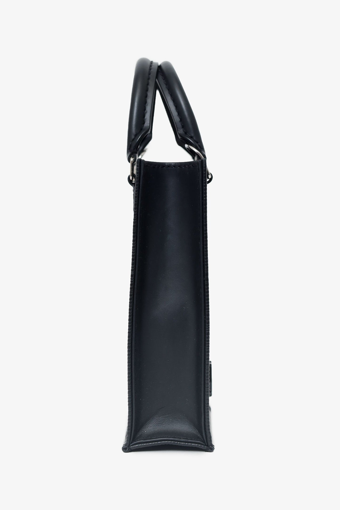 Louis Vuitton Black Epi Leather Plat Petit Bag With Strap