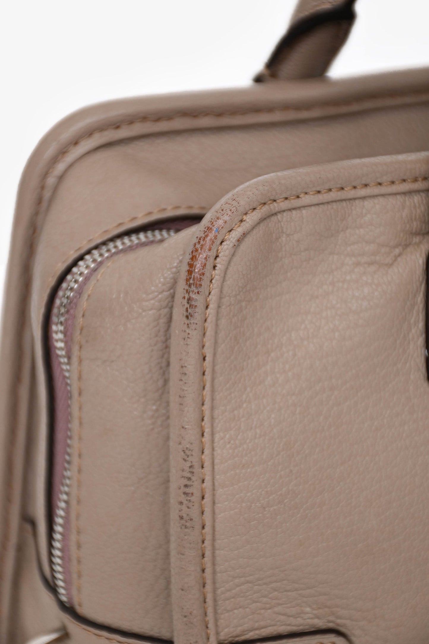 Loewe 2013 Taupe Leather Amazona 23 Bag with Strap