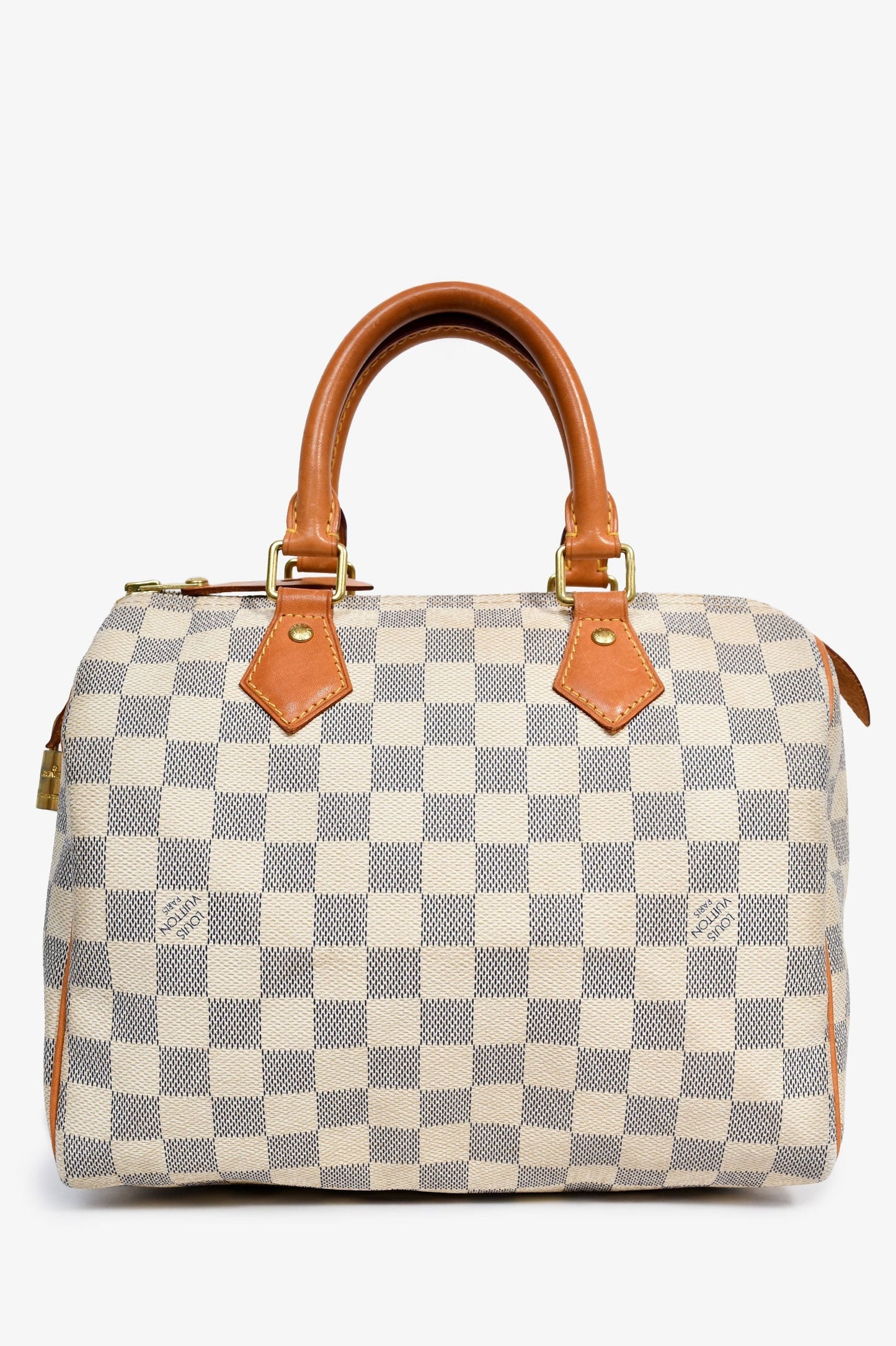 Louis Vuitton 2014 Damier Azur Speedy 25 Top Handle