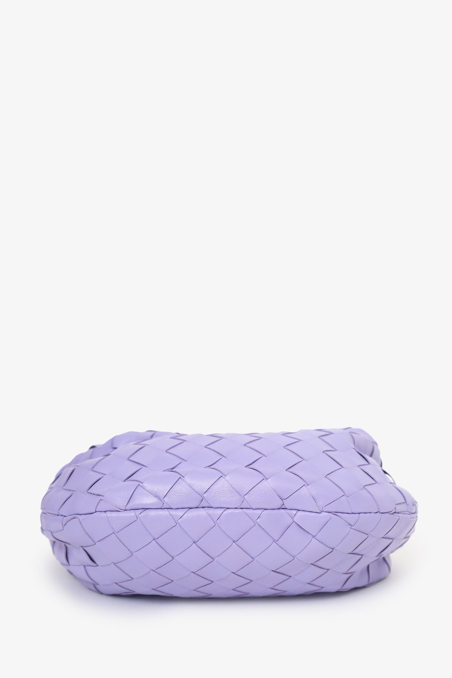Bottega Veneta Purple Intrecciato Leather Mini Jodie