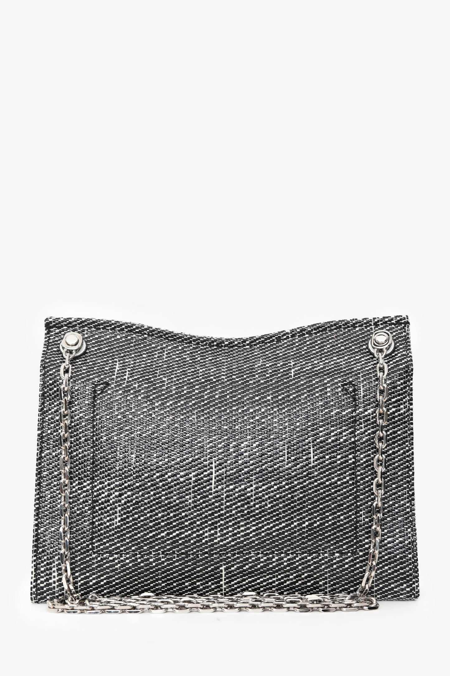 Proenza Schouler Grey Tweed Canvas Crossbody