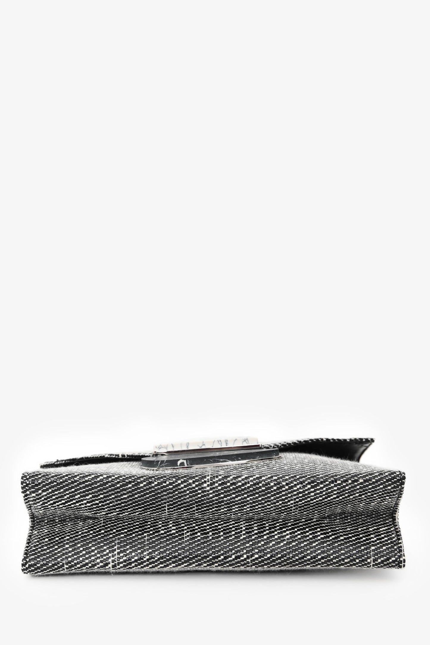 Proenza Schouler Grey Tweed Canvas Crossbody