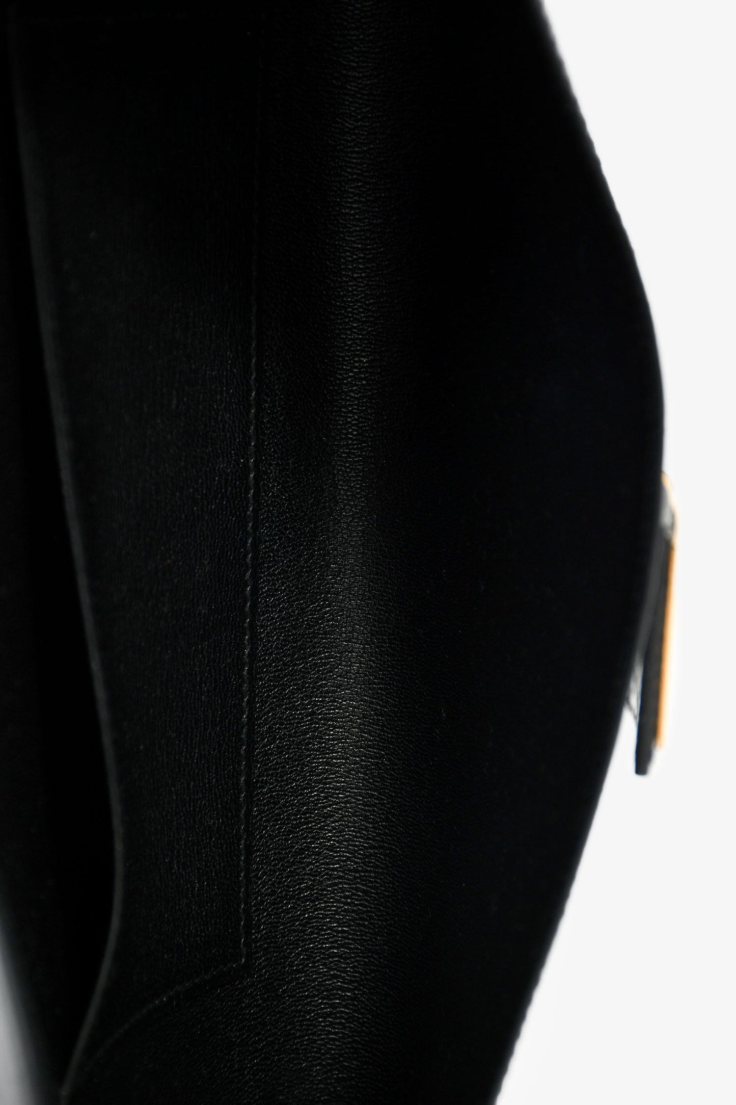Hermes 2016 Black Alligator 'Medor' 23 Clutch