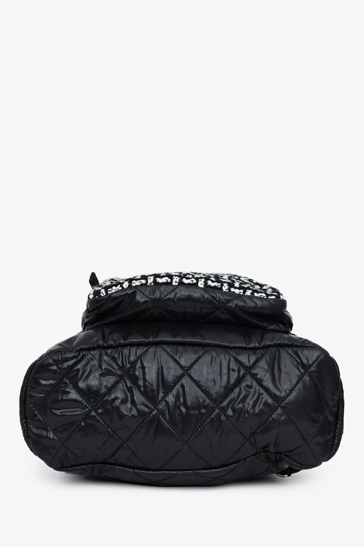 Chanel™ 2020 Black Nylon/Tweed Backpack