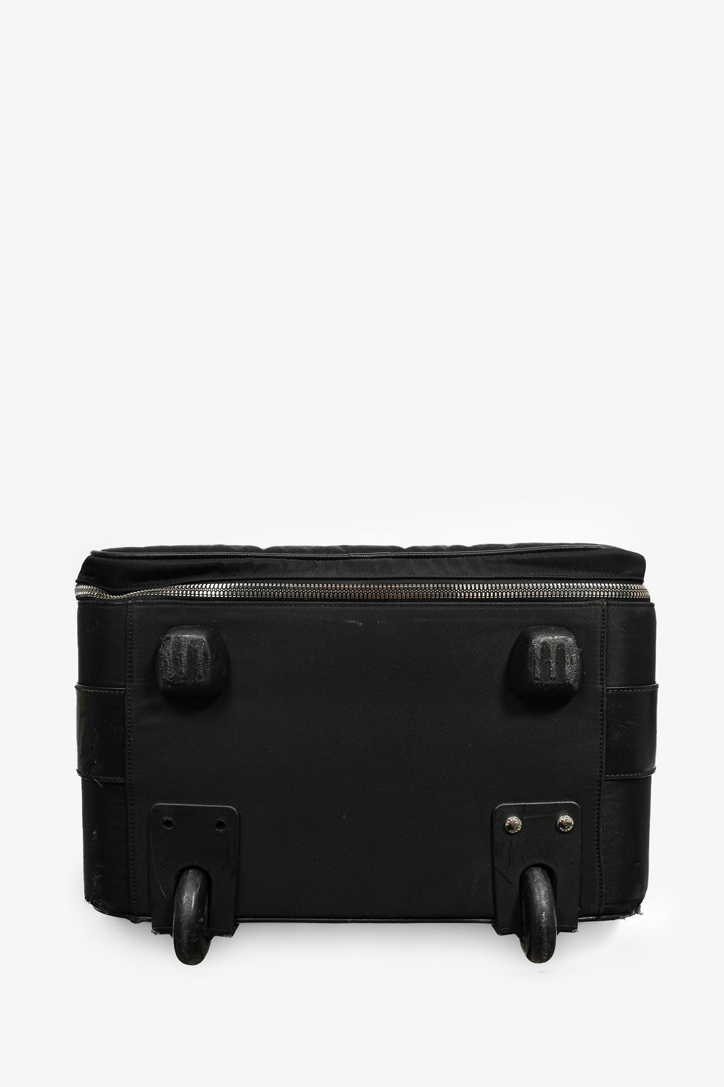 Prada Black Nylon 22" Roller Suitcase
